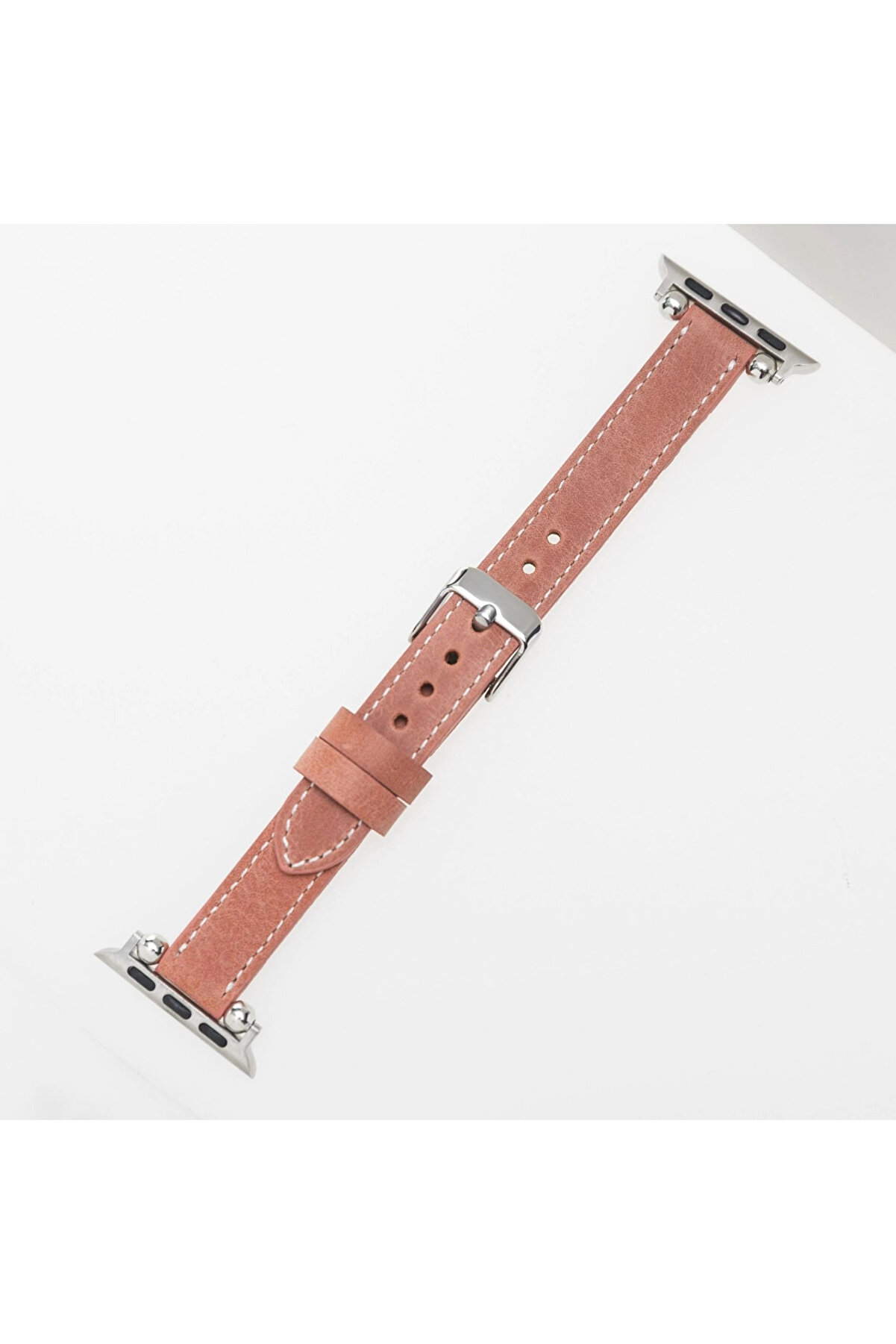 Mullurg Urg01 Apple Watch Uyumlu Deri̇ Kordon 38-40-41Mm Sli̇m G17 (Muul)