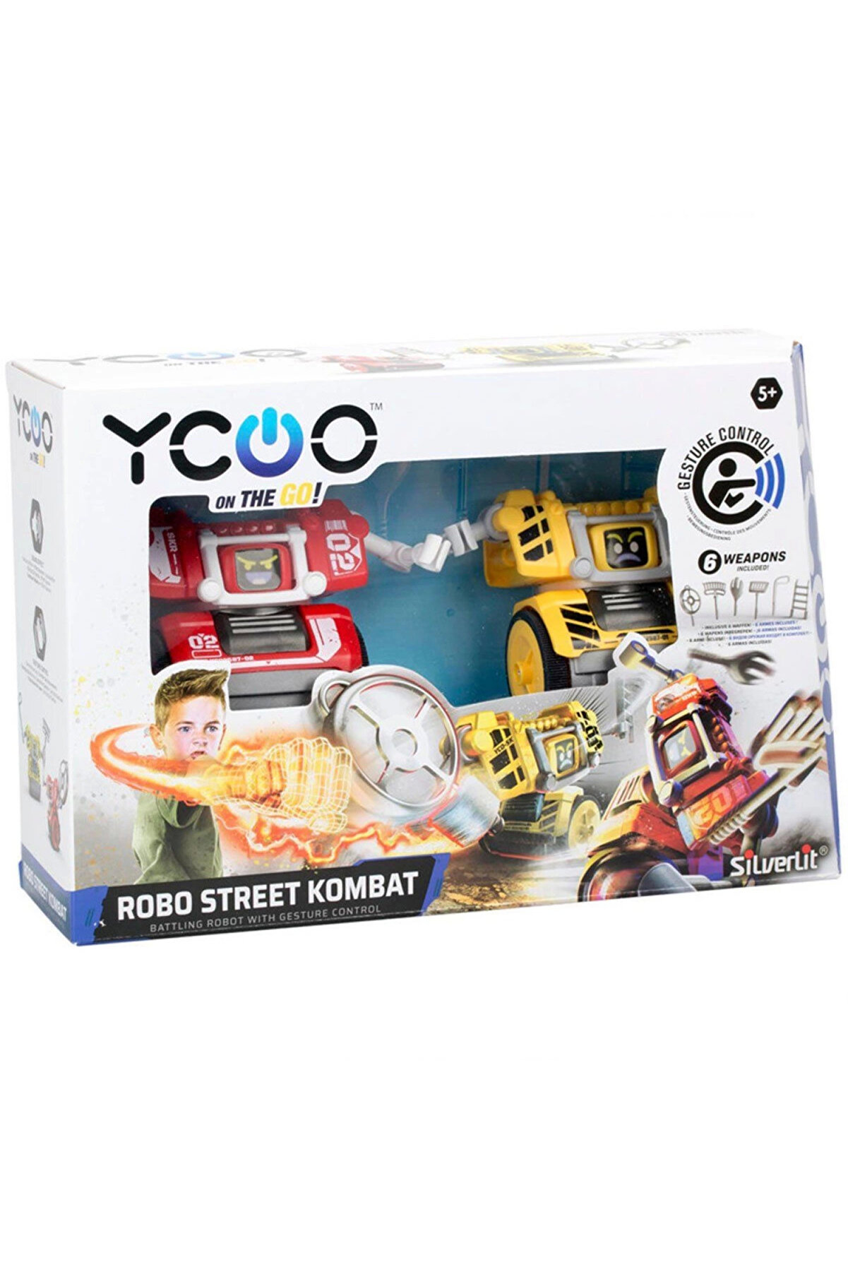 Si̇lverli̇t Ycoo Robo Street Kombat İki̇li̇ Paket