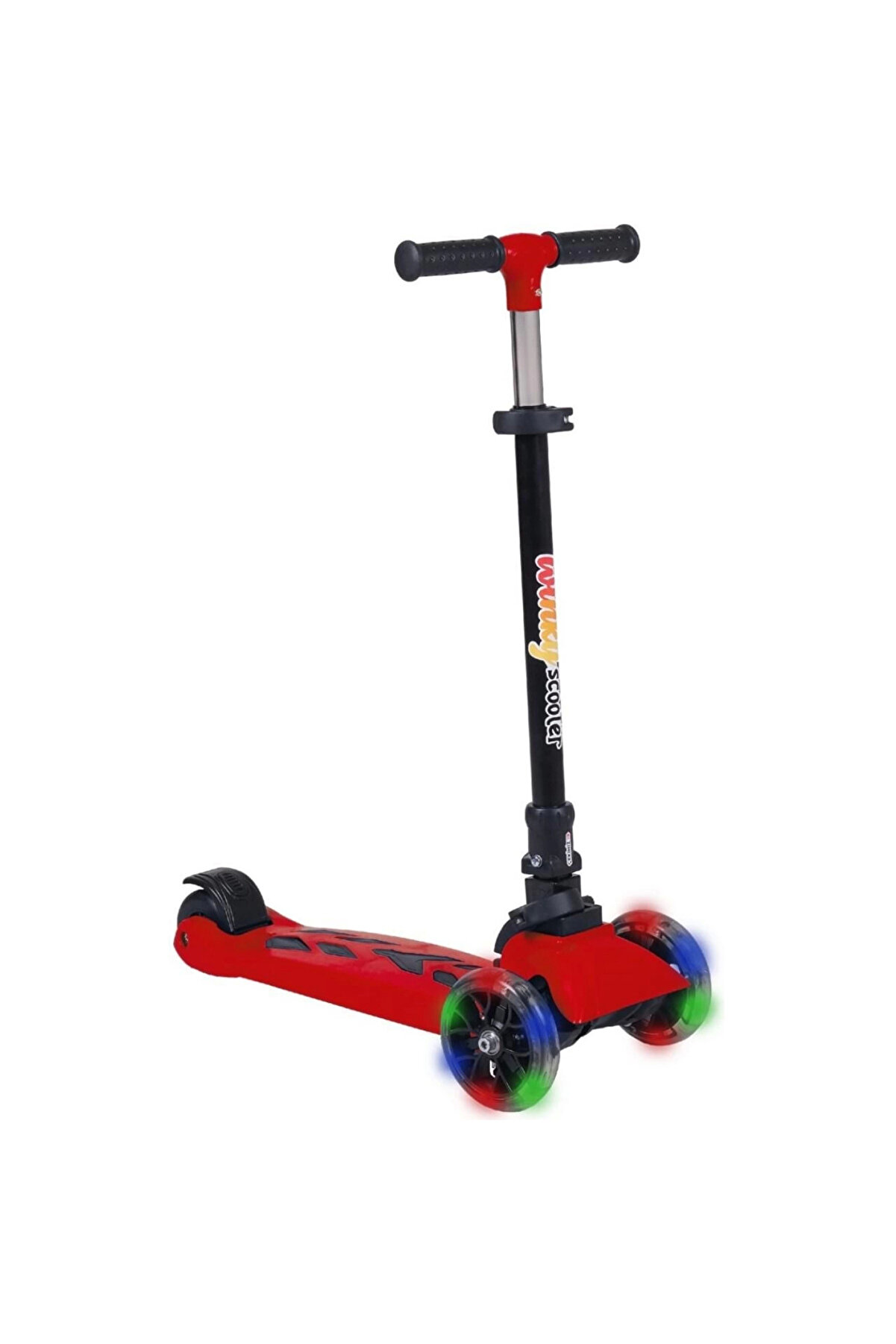 gizmurstore WSC1-I WİNKY 5+ SCOOTER IŞIKLI KIRMIZI 90KG