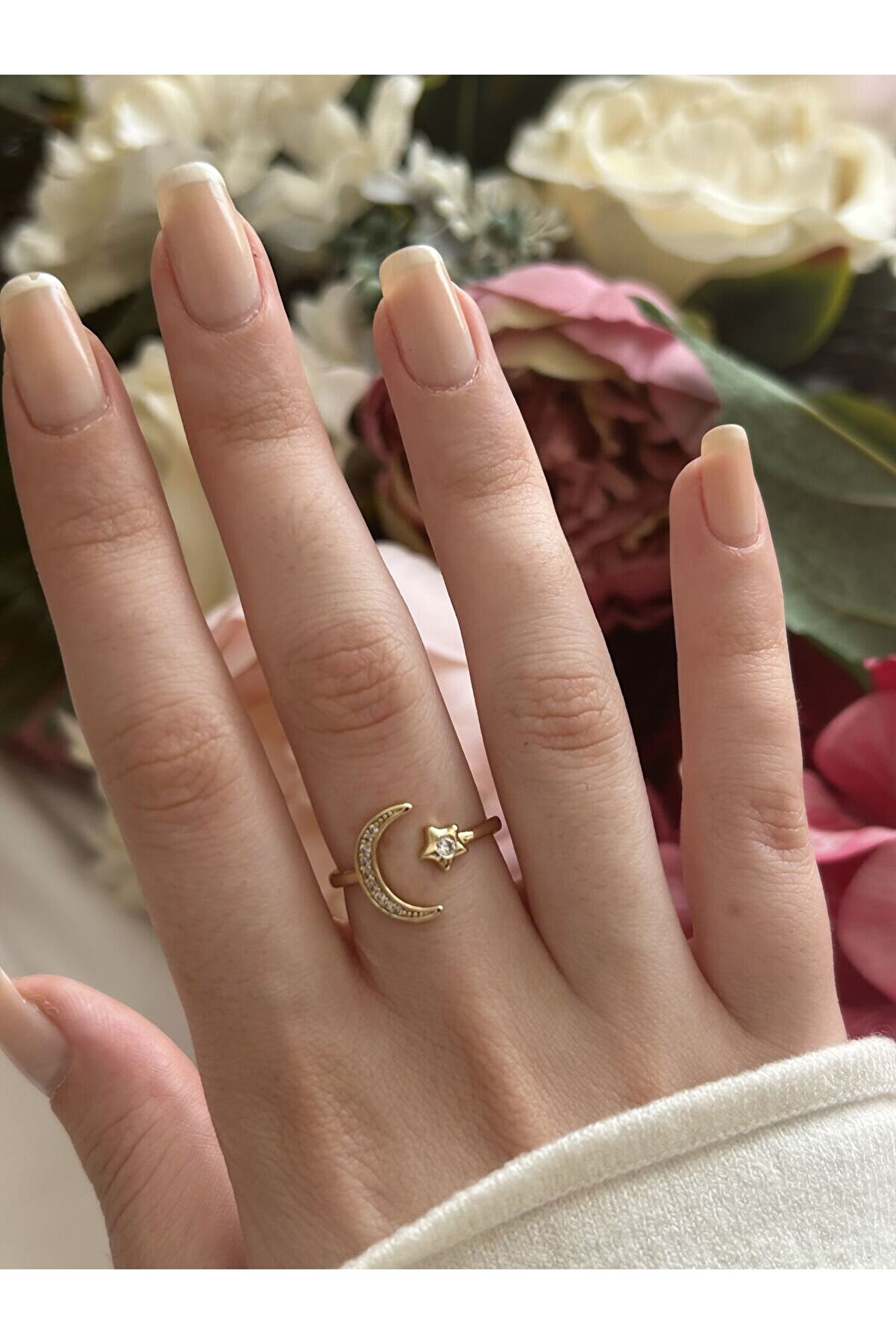 Ateli̇er Emi̇ne Taşlı Ay Yıldız Yüzük