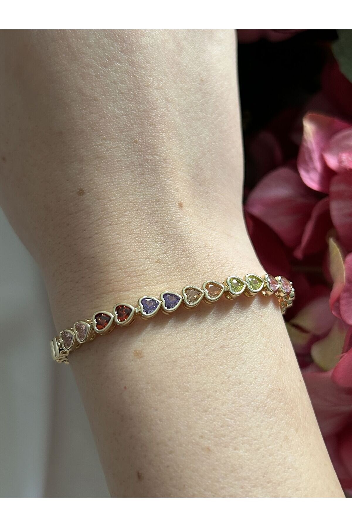 Ateli̇er Emi̇ne Çi̇ftli̇ Renk Kalp Di̇zi̇si̇ Bi̇lekli̇k