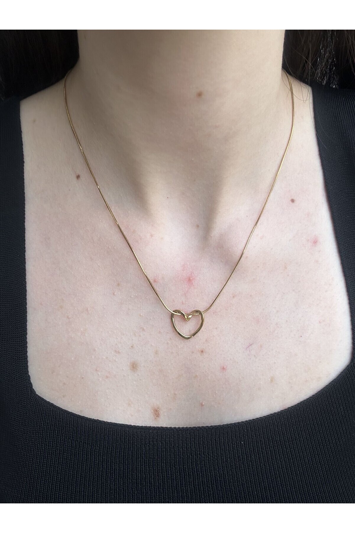 Ateli̇er Emi̇ne Aşk Düğümü Gold Kolye