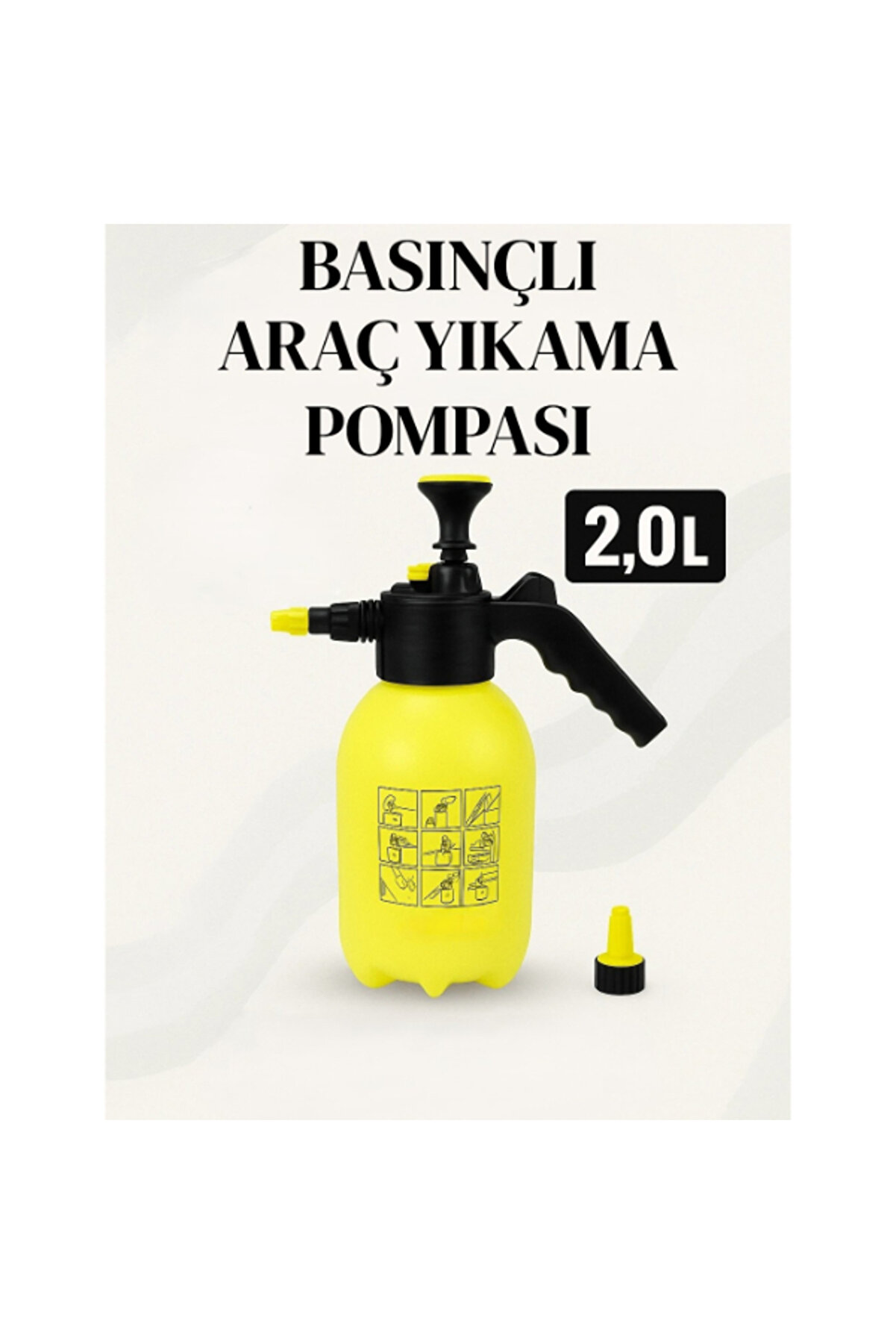 Ethab Ti̇caret Basın&ccedil;lı Ara&ccedil; Yıkama Pompası