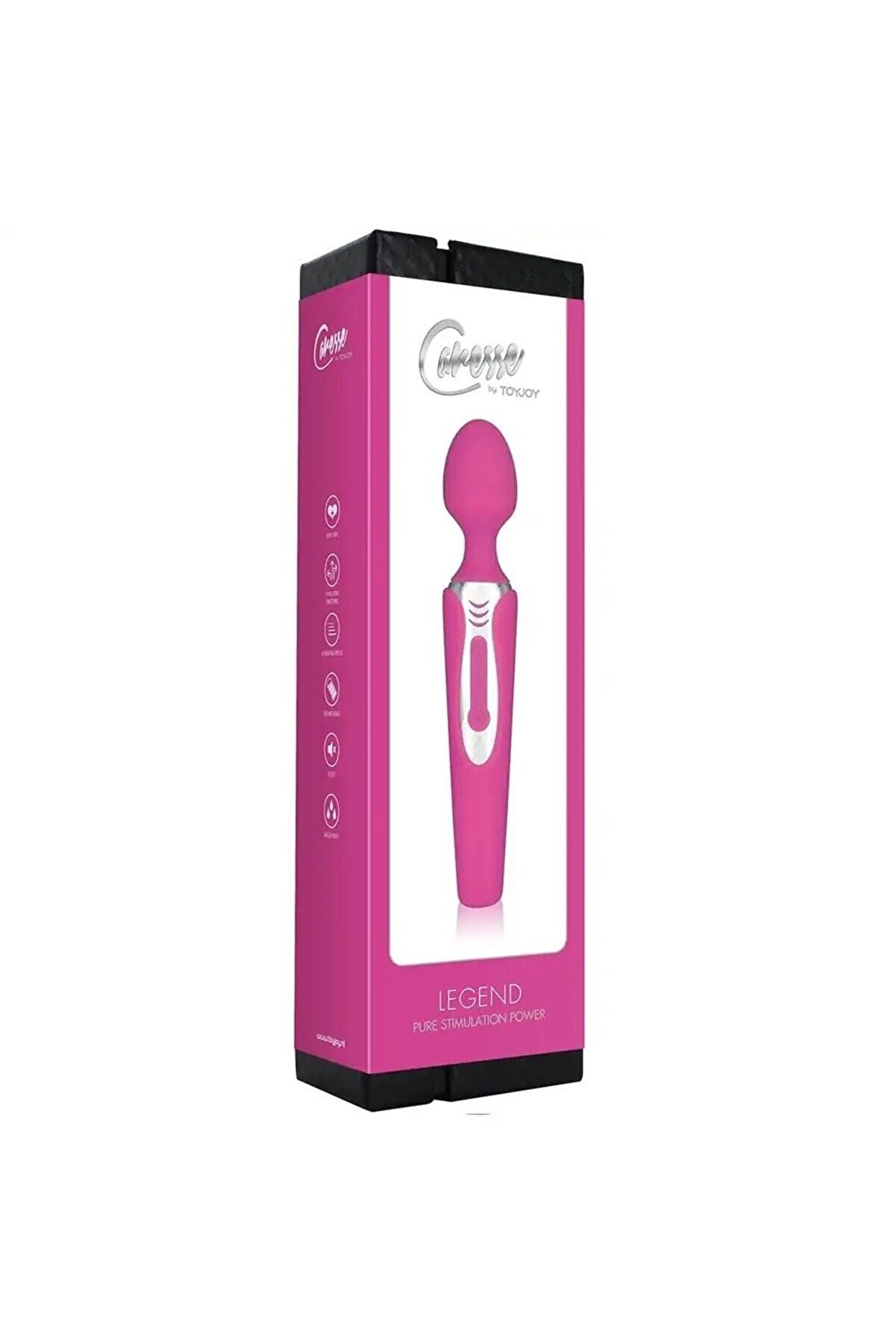 Erox Caresse Legend Massager Masaj Wand Vi̇brat&ouml;r-Pi̇nk