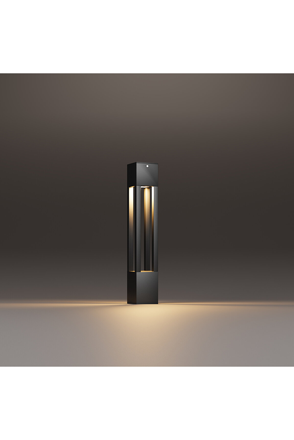 Luma Alümi̇nyum Modern Yürüyüş Yolu Bollard Bahçe Aydınlatması 3000K Işık Rengi̇ 60 Cm Yüksekli̇k