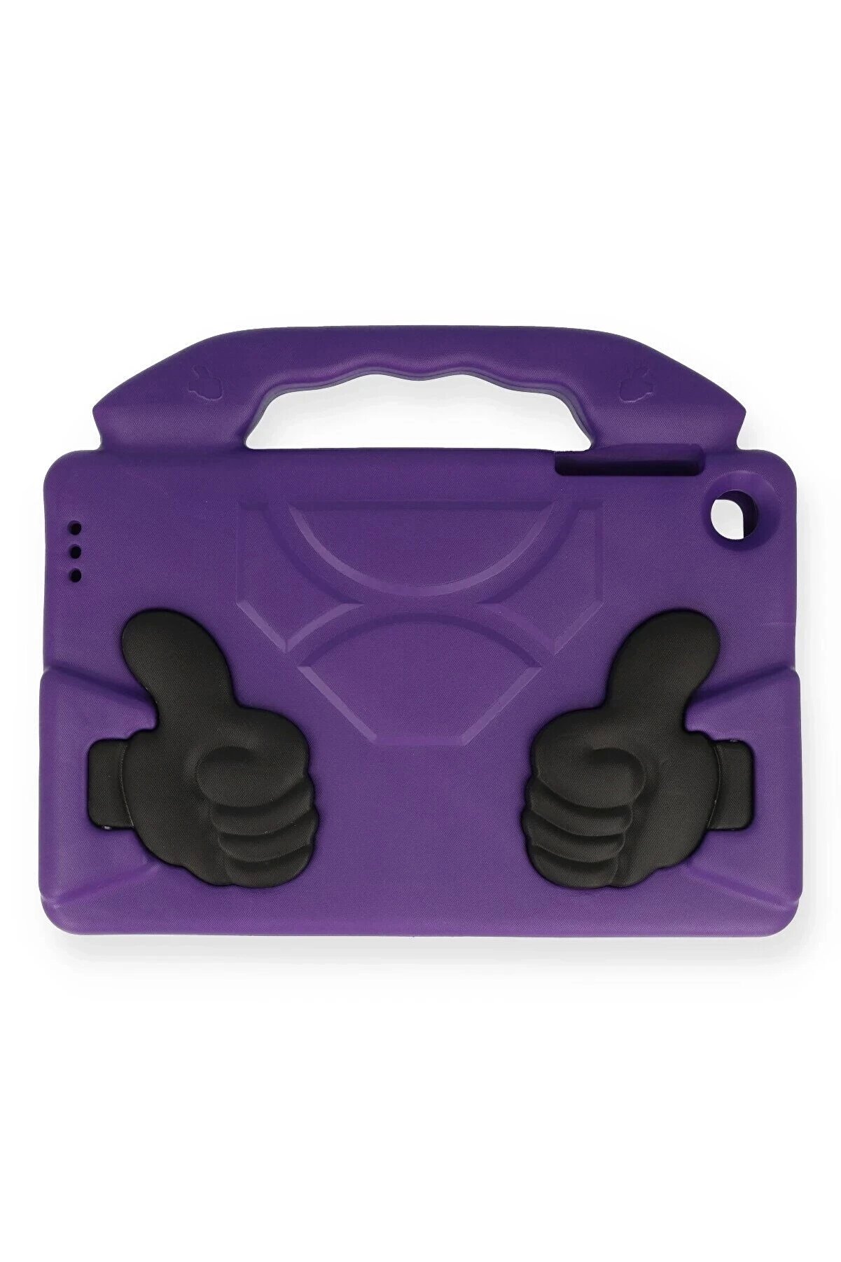 Bucuks Lenovo Tab M10 Tb328Fu Kılıf Li̇ke Stantlı Tablet Si̇li̇kon - Mor-(5796)