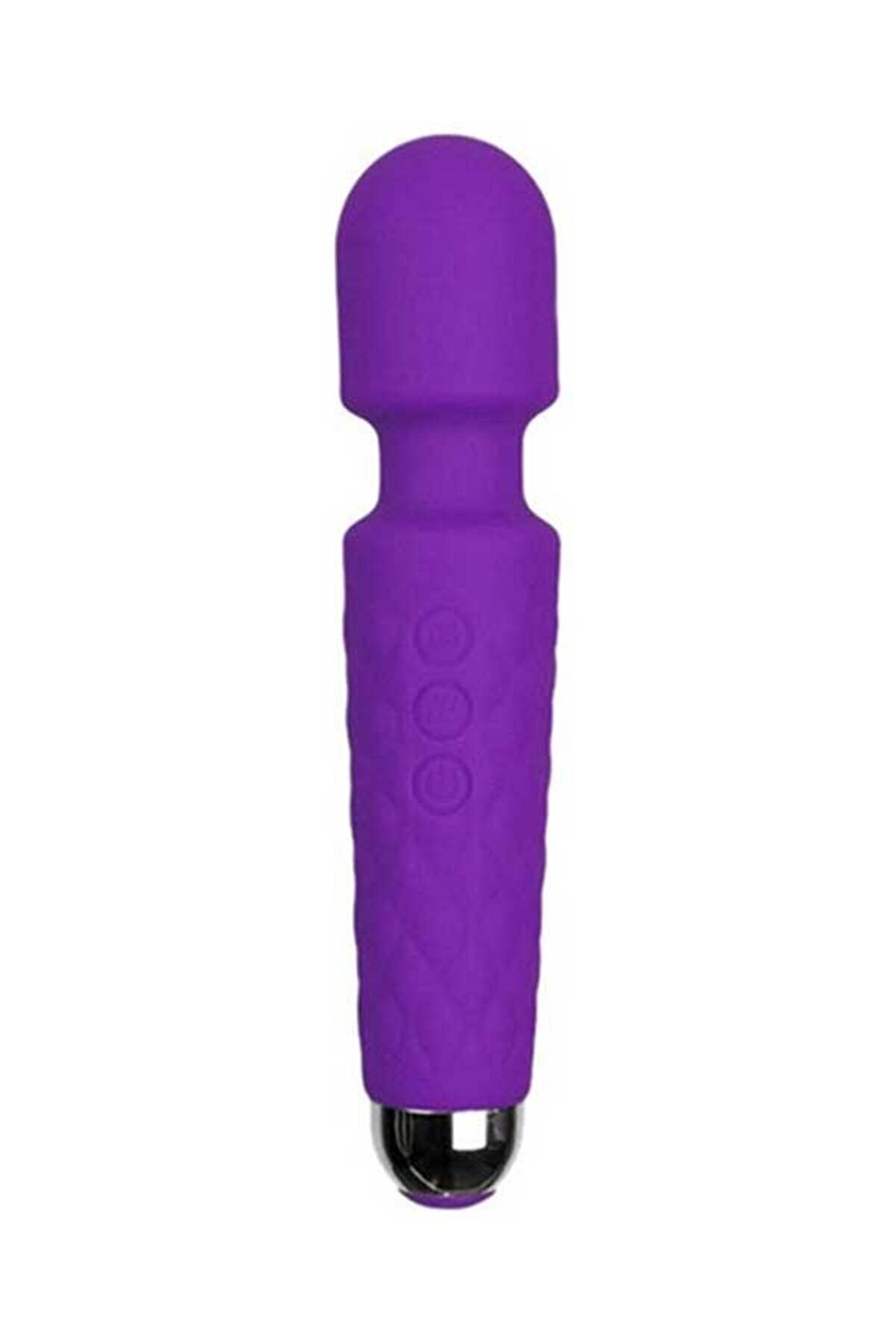 SECRET GAME Female Wand Massager Şarjlı Vibratör - Mor - C-LM7161M