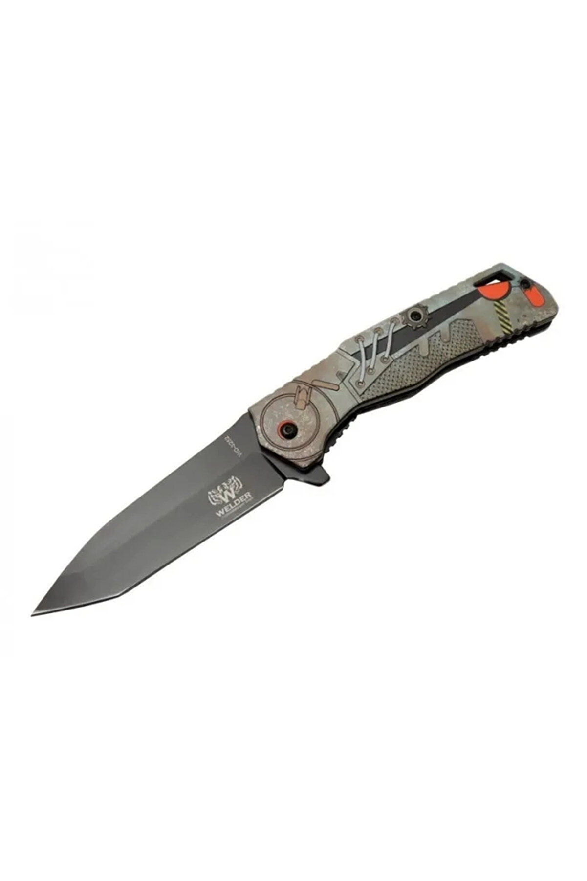 YNT İthalat Bağcıklı Çakı 21,5 Cm Yarı Otomatik , Kemerlikli