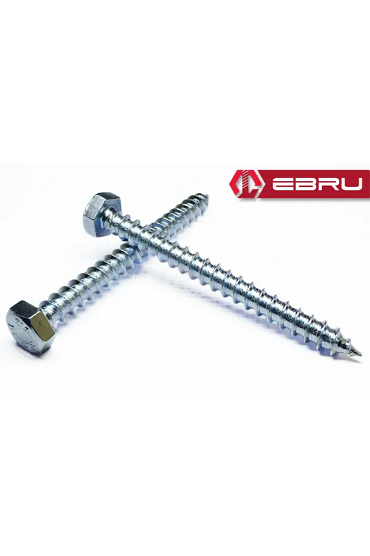 Ebru Altıköşe Başlı Tri̇fon Vi̇da 6X100 - 100 Adet