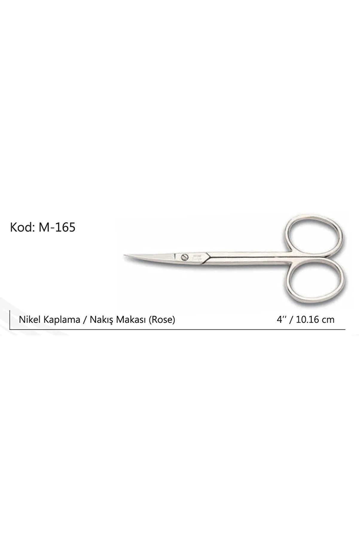 Rose Europe Nakış Makası Süper Kali̇te No4 10,16 Cm
