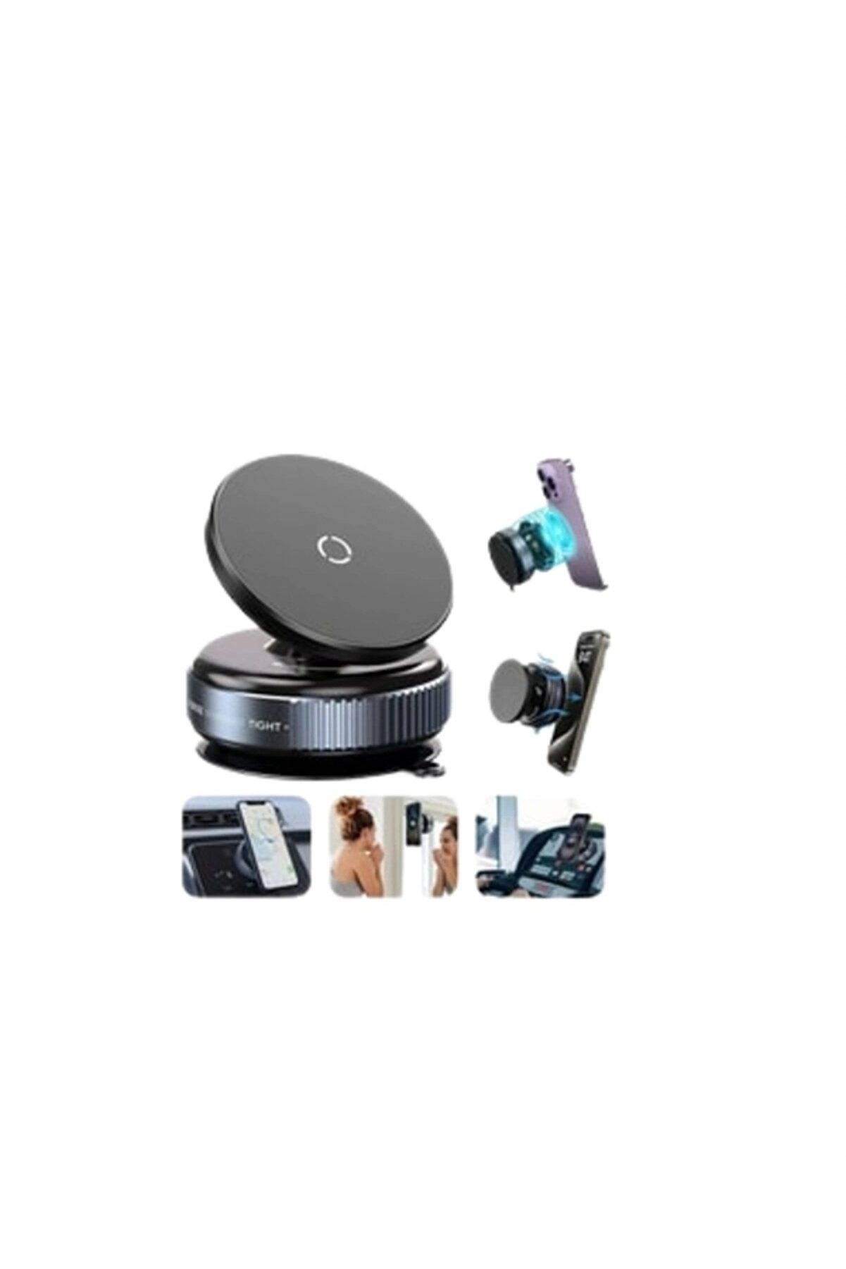 Teknomavm &Ccedil;i̇ft Taraflı Vakum Emme &Ouml;zelli̇kli̇ 4.7+ İn&ccedil; Telefon Tutucu &ndash; G&uuml;venli̇ Sabi̇tleme