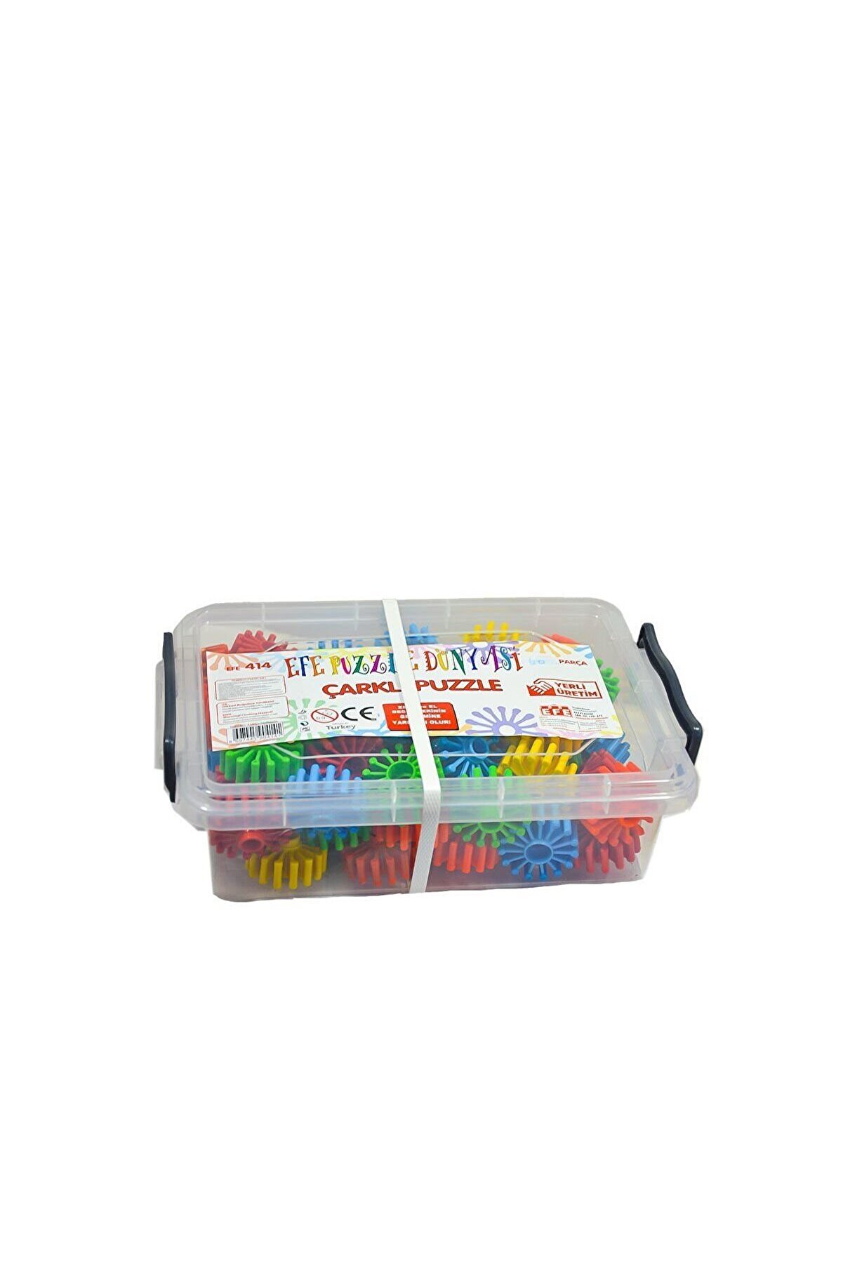 Enseb 414 Efe Toys, 60 Parça Çarklı Puzzle