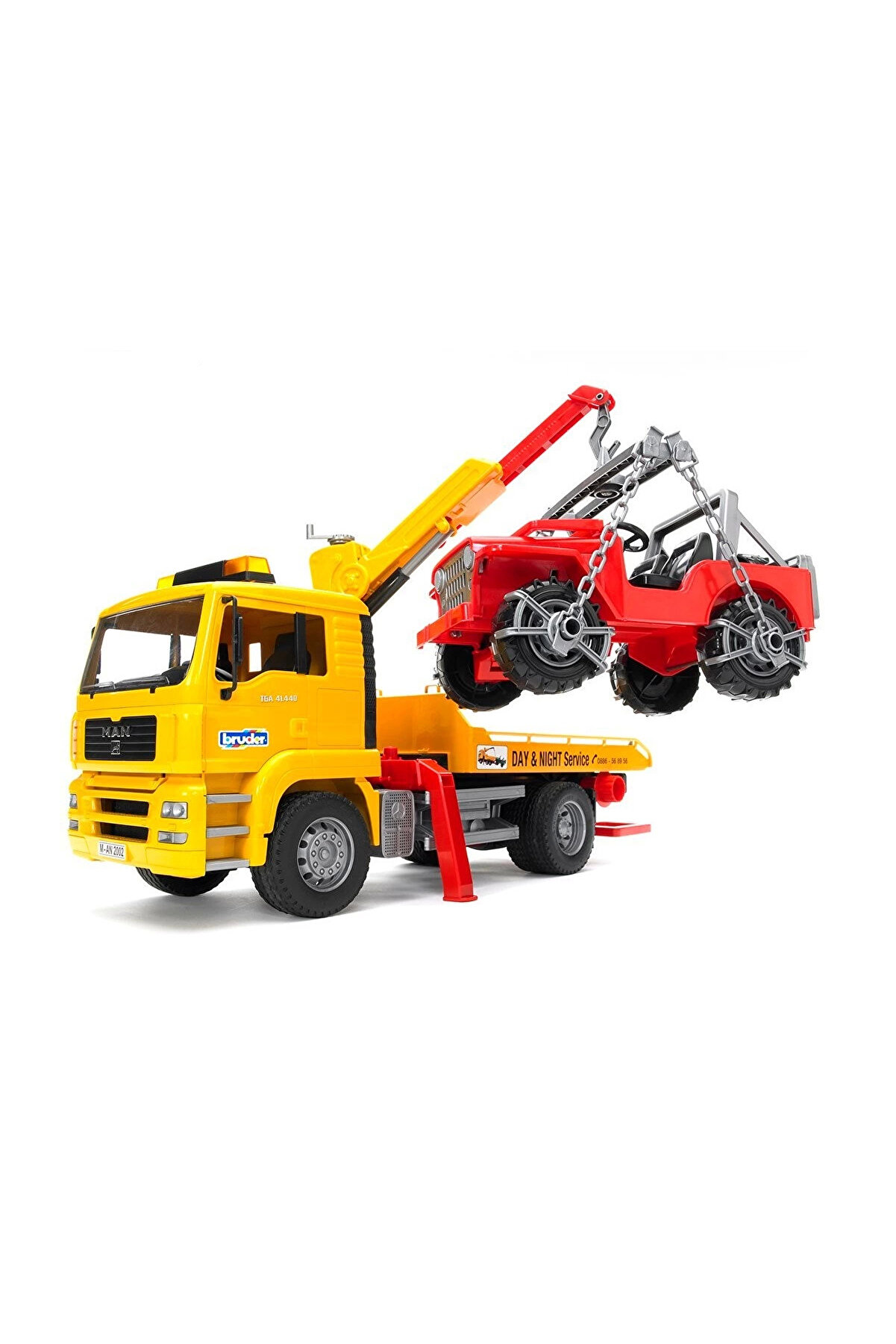 Man Araba Çeki̇ci̇ Ve Jeep