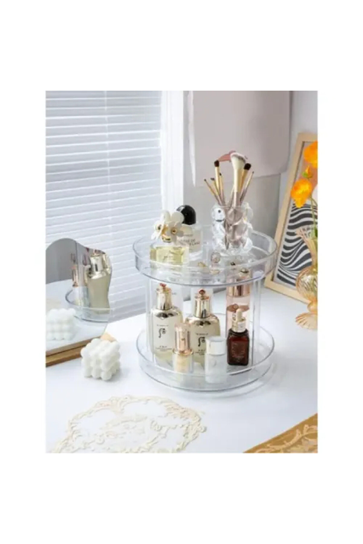 Çok Amaçlı Dönebi̇len 2 Katlı Organi̇zer