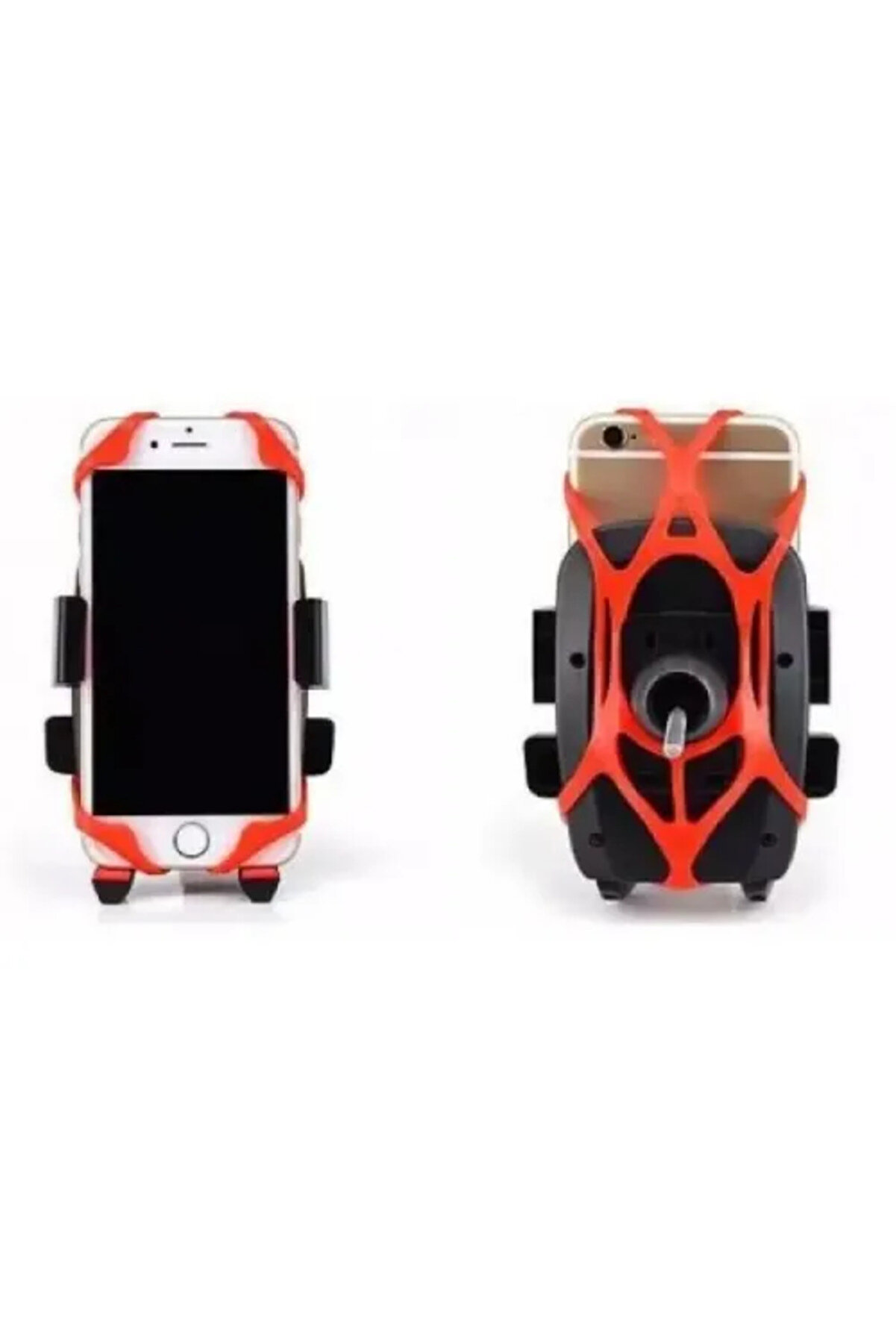 Lasti̇k Destekli̇ Standlı Bi̇si̇klet Telefon Tutucu