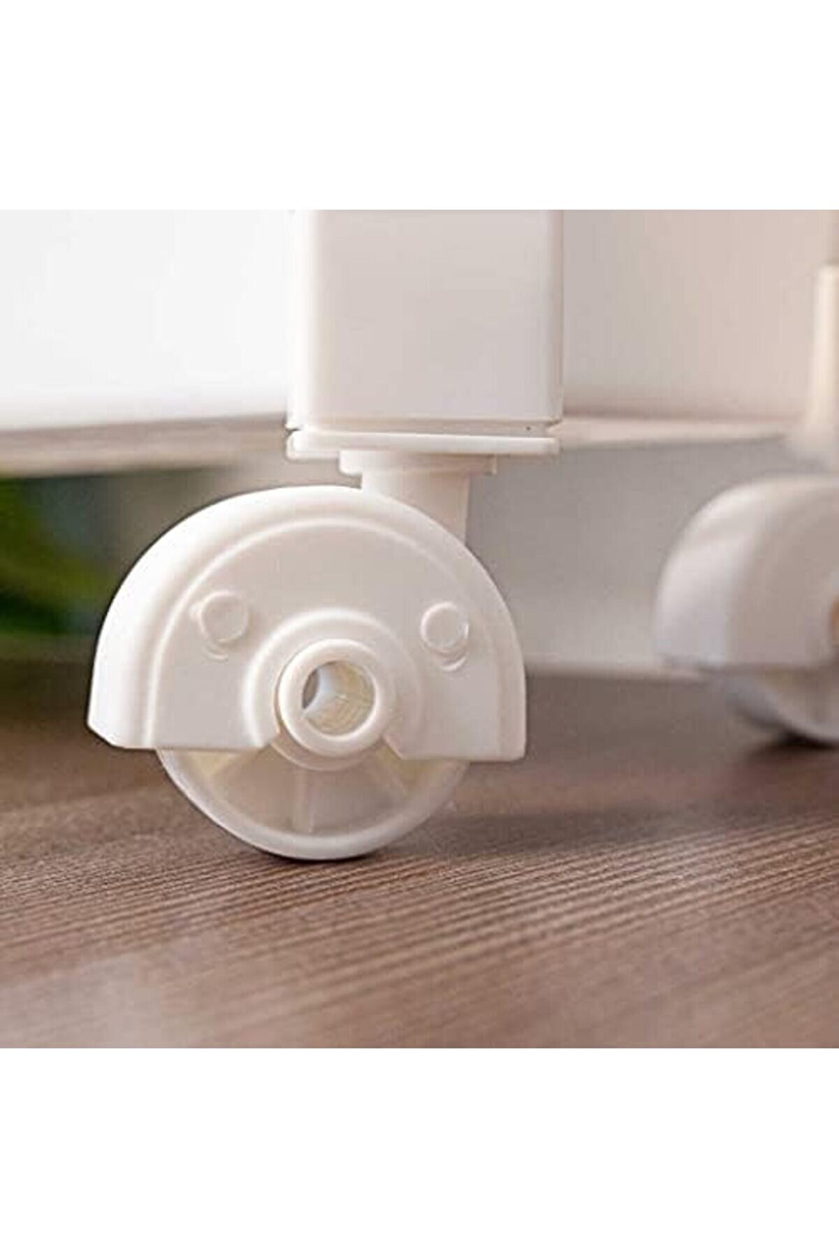 Shopverse Org-65 Tekerlekli̇ 3 Katlı Organi̇zer Raf Beyaz Trendfli̇ck 1014773