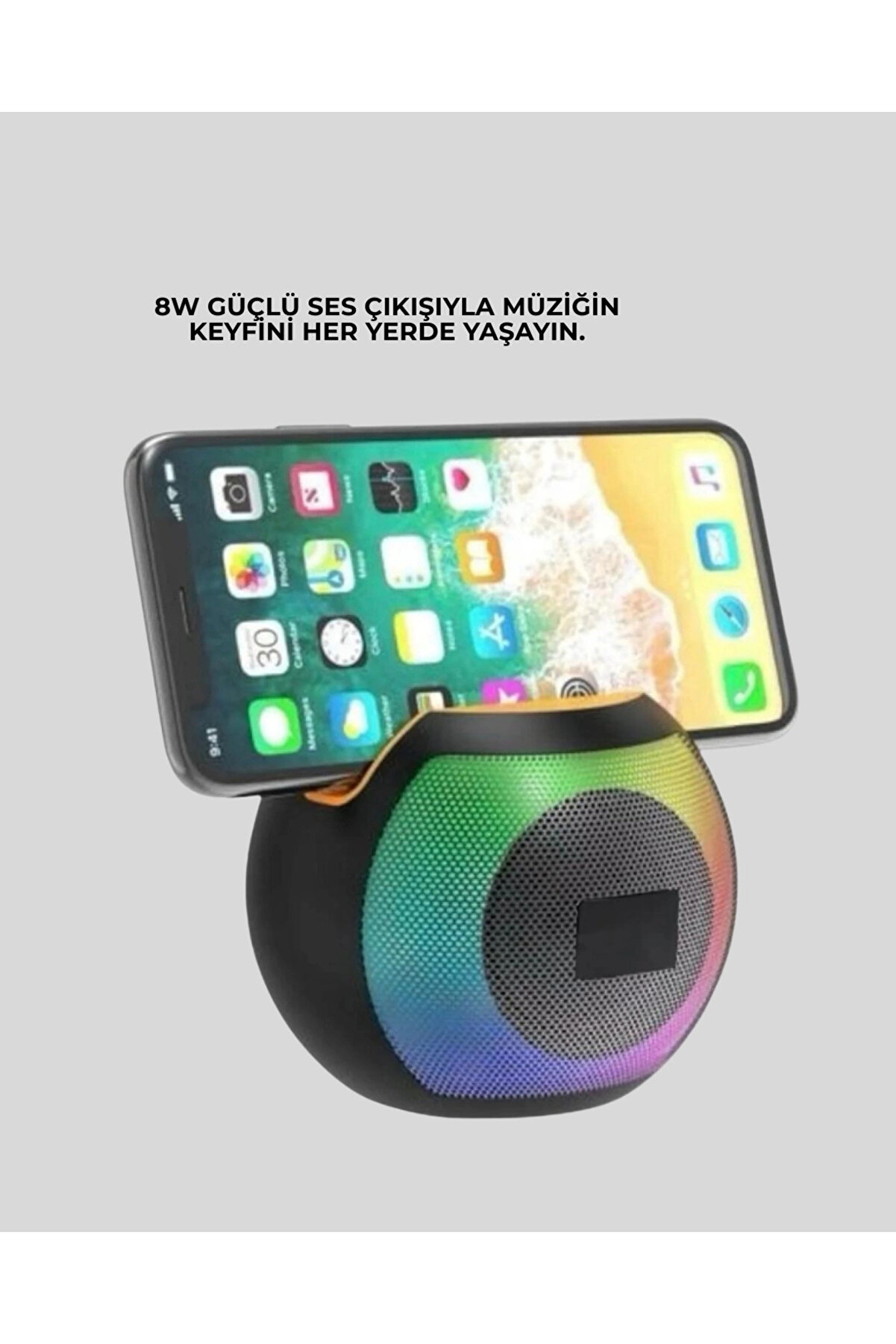 1200Mah Uzun Pi̇l Ömürlü Bluetooth Hoparlör