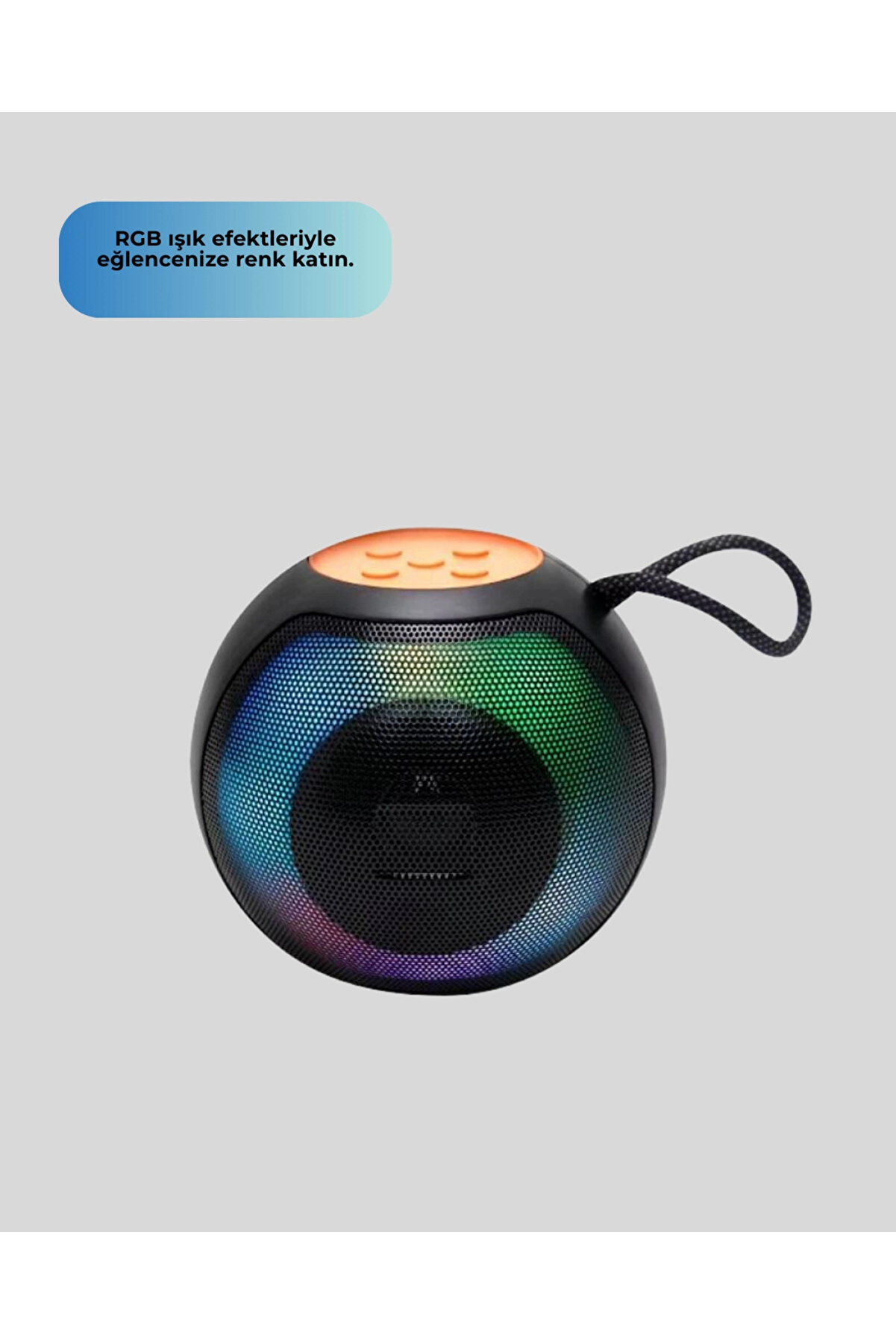 1200Mah Uzun Pi̇l Ömürlü Bluetooth Hoparlör