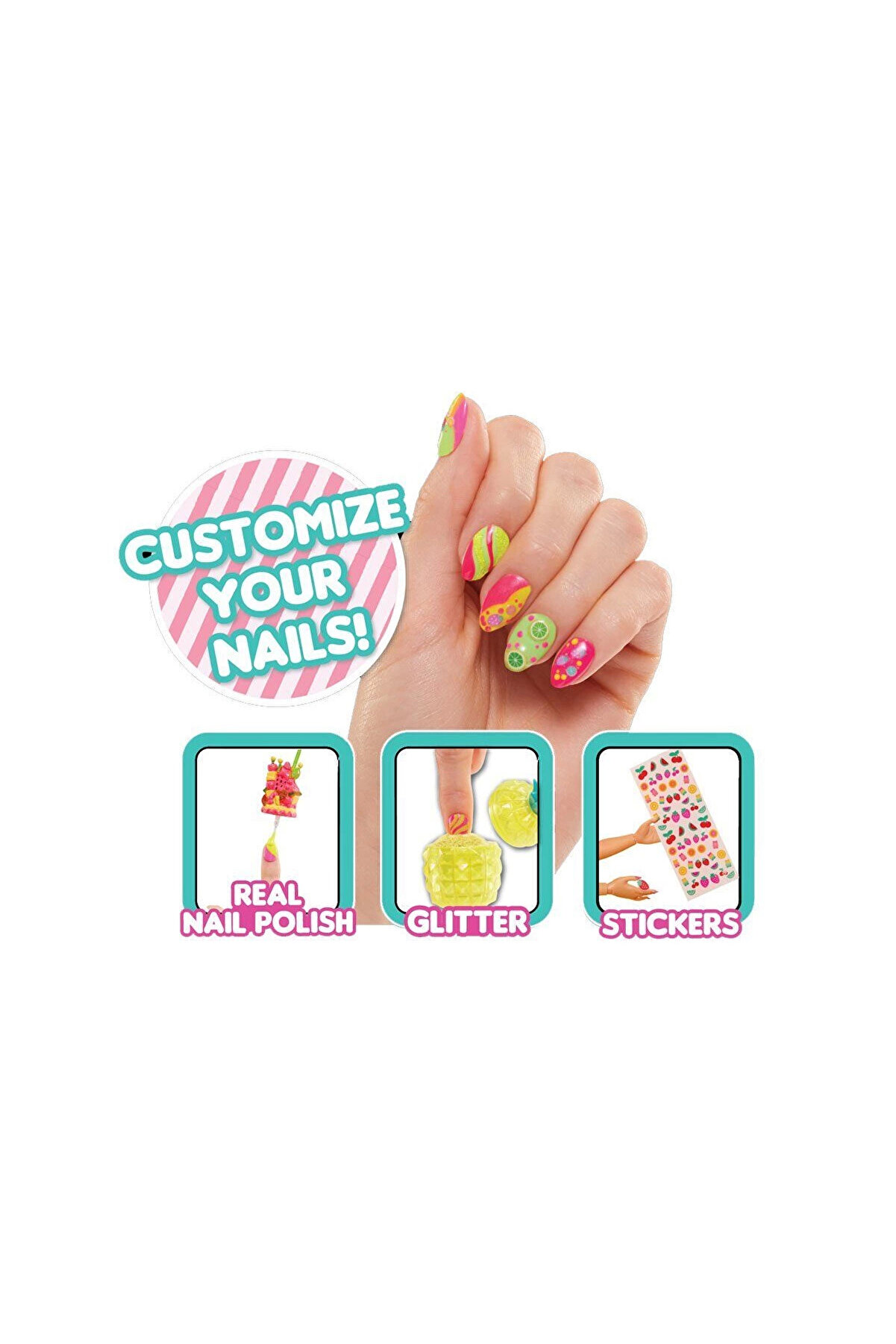 503842 L.o.l. O.m.g. Sweet Nai̇ls Pi̇nky Pops Meyve D&uuml;kkanı