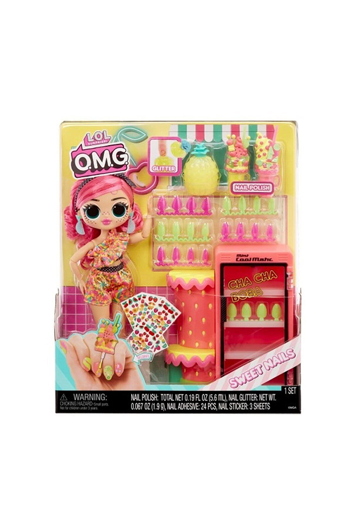 503842 L.o.l. O.m.g. Sweet Nai̇ls Pi̇nky Pops Meyve D&uuml;kkanı