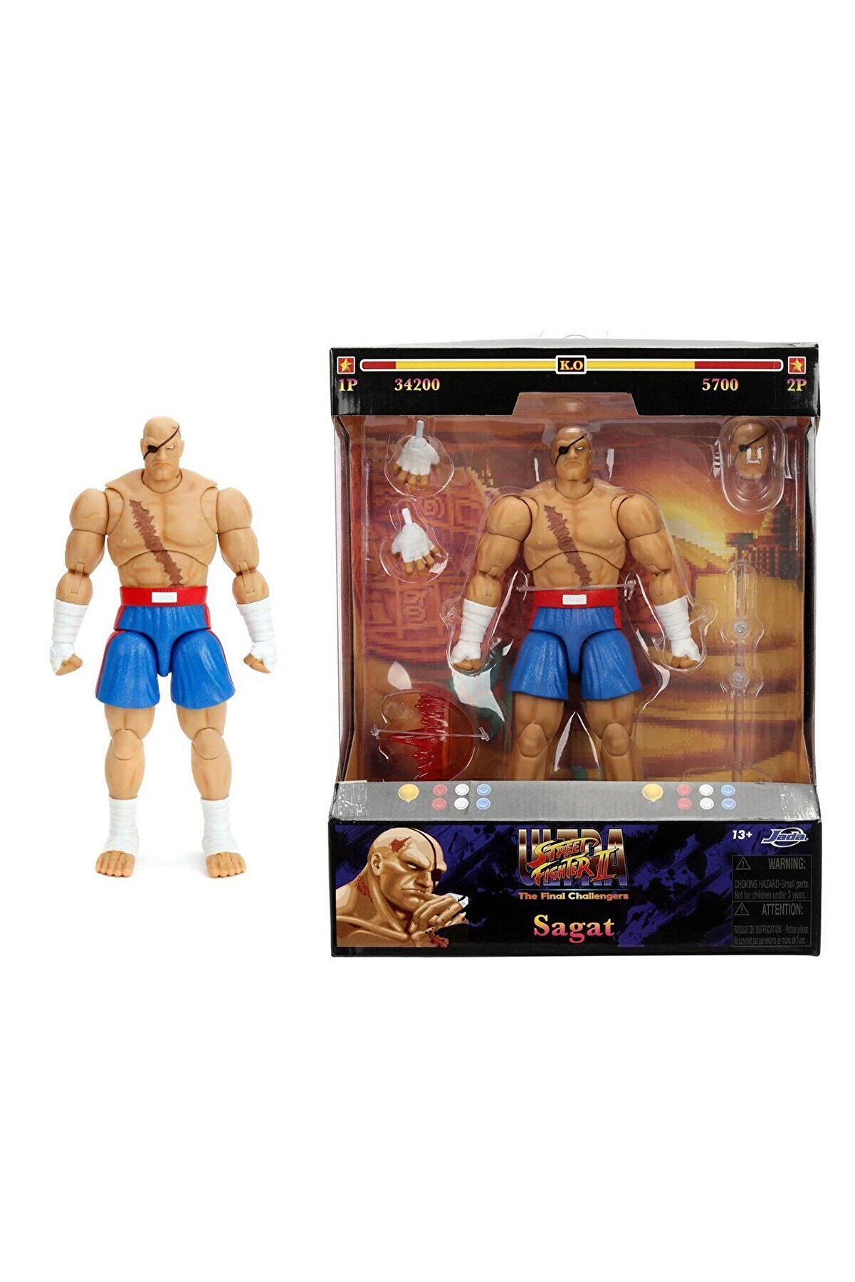 9335171314R00 Street Fi̇ghter Iı Sagat 7 5Fi̇gure