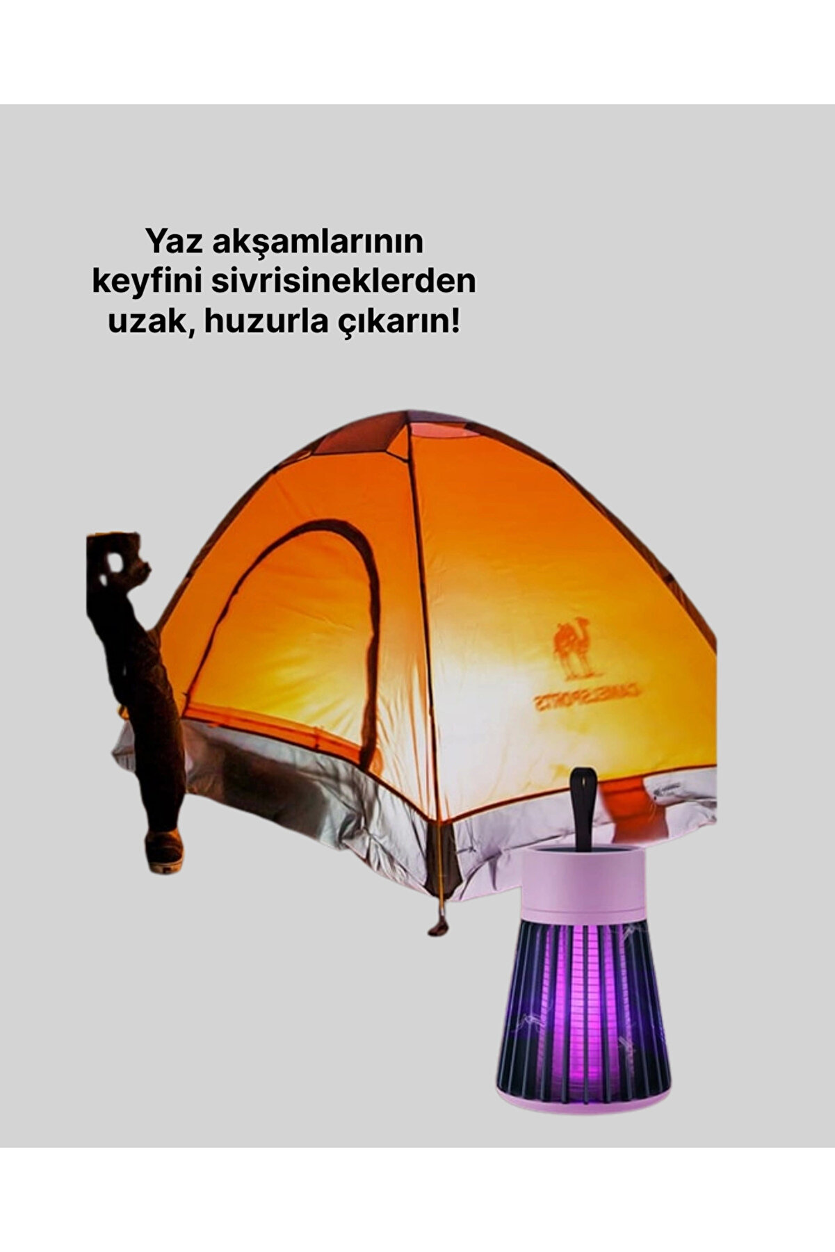 Uzun Ömürlü Bataryalı Taşınabi̇li̇r Böcek Kovucu