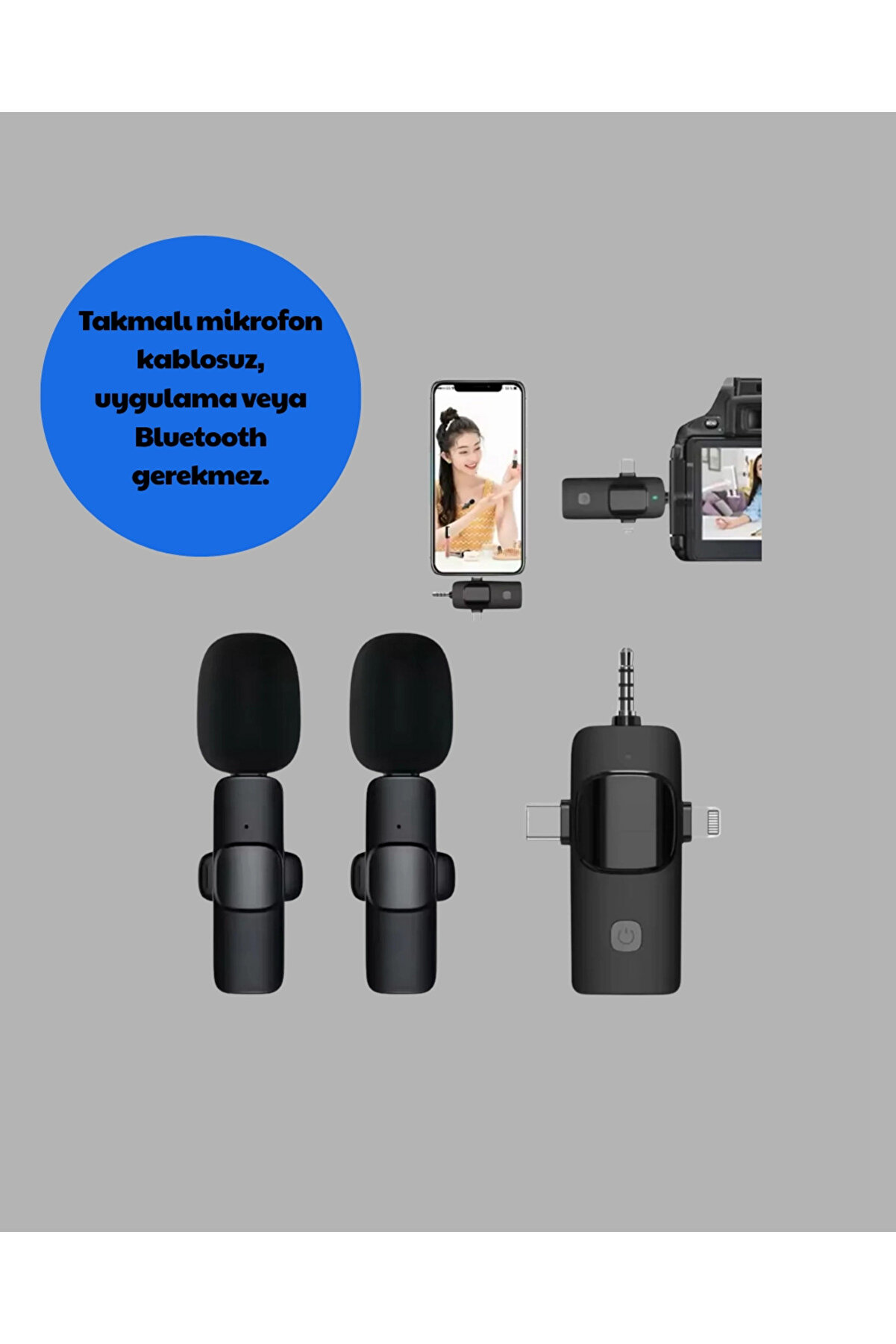 Tak Ve Kullan Mi̇krofon - Gürültü Engelleyi̇ci̇