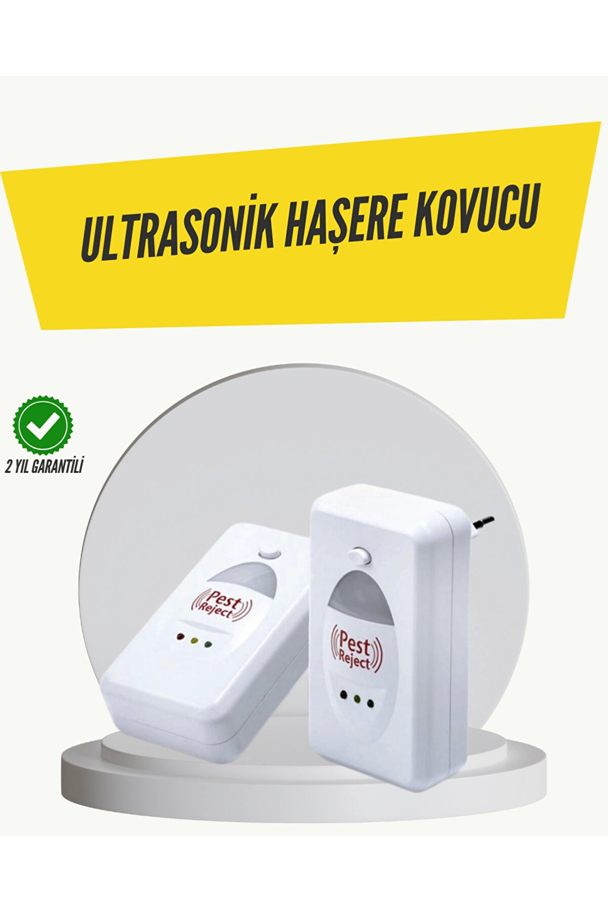 KAKTÜS JACK Ultrasonik Haşere Kovucu Cihaz 150 m2 Etki Alanı