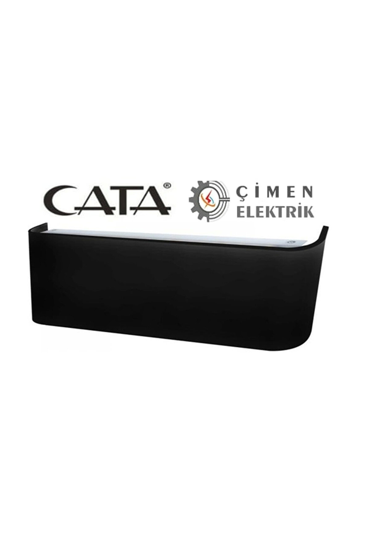Cata Ct 5213 12W Modern Penguen Led Apli̇k Si̇yah Kasa 3200K Günışığı