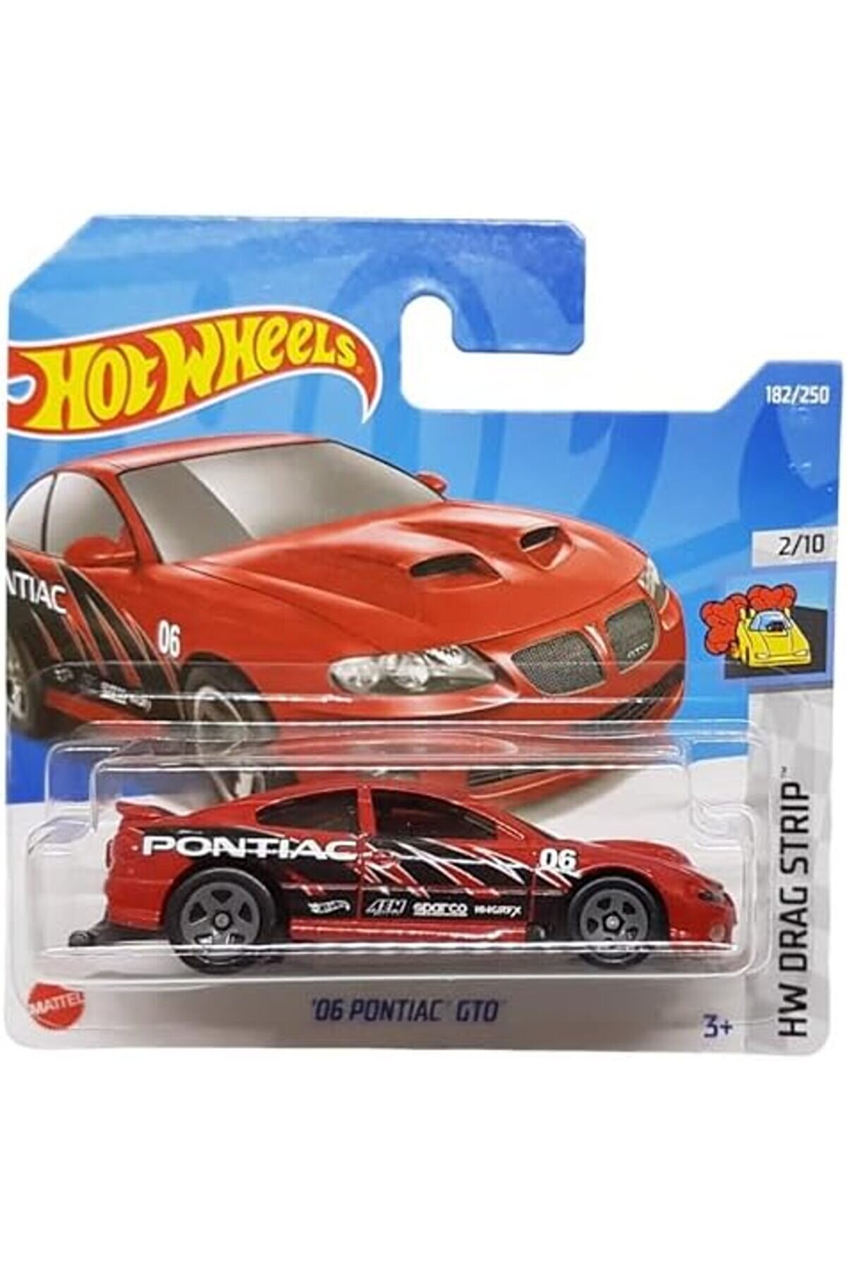 Modashi̇ne Wheels-Hw Teklı Arabalar 06 Pontıac Gto Hct74 Modascope 1014773