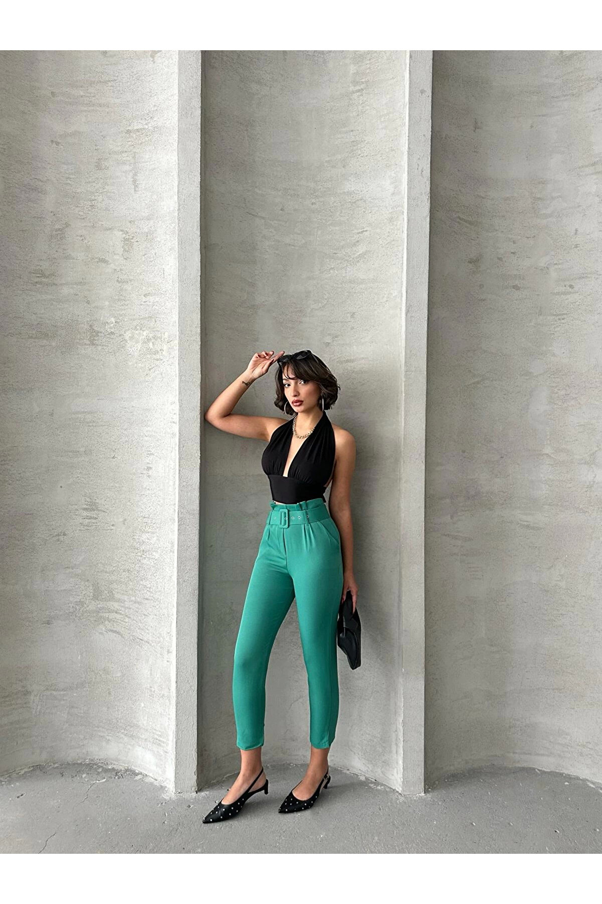 Ethab Ti̇caret Kemerli̇ Havu&ccedil; Pantolon