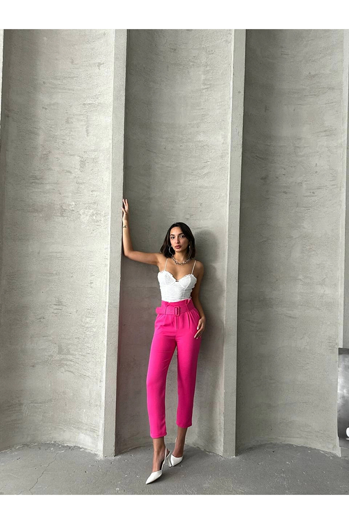 Ethab Ti̇caret Kemerli̇ Havu&ccedil; Pantolon