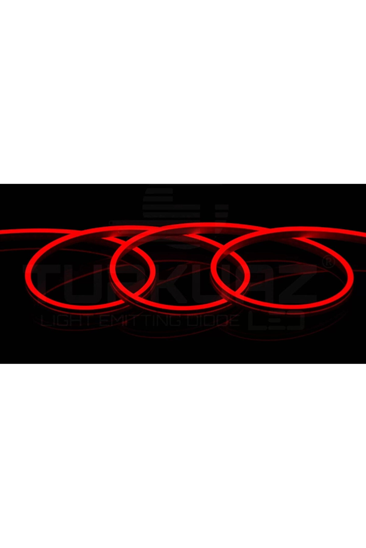 gizmurstore 5 METRE NOAS YL42 0124 12V Kırmızı Neon Led