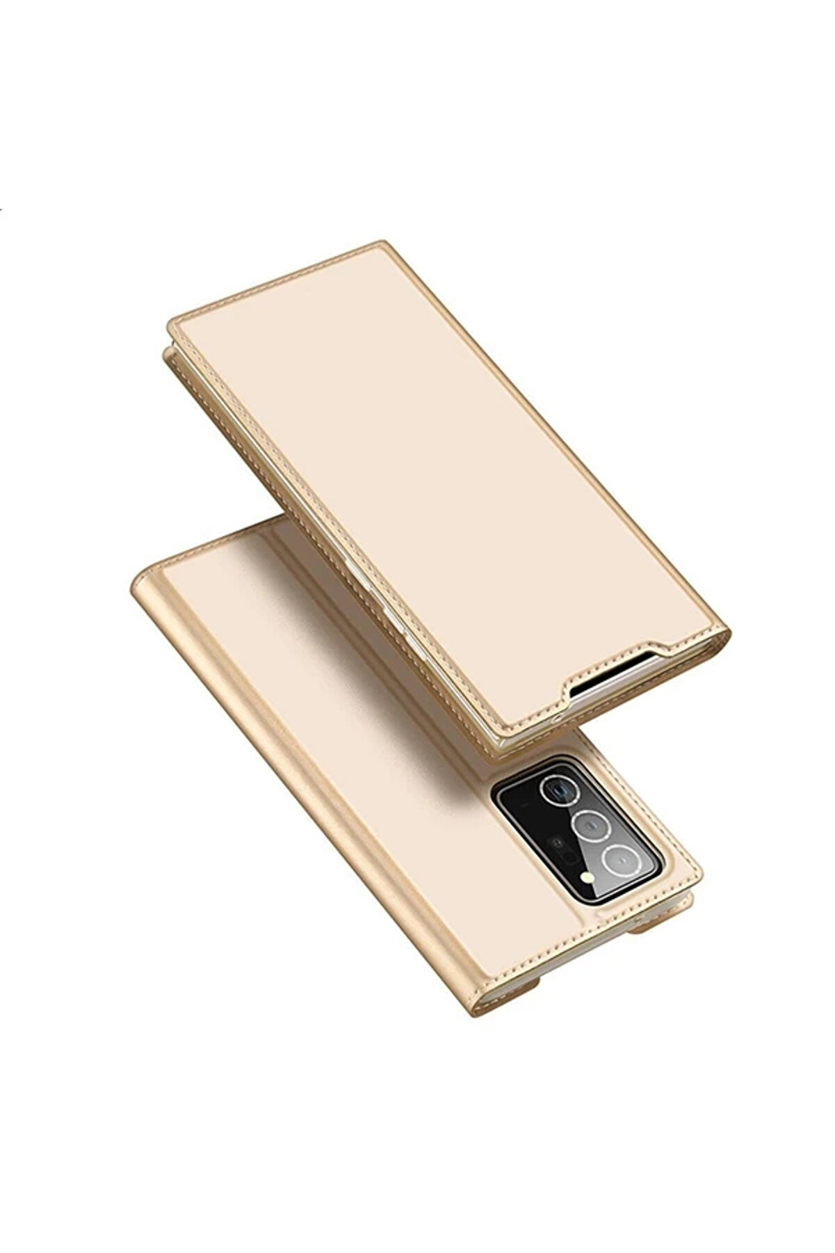 Buti̇k Dux Duci̇s Sm Galaxy Note 20 Kılıf Kapaklı Fli̇p Cover Kılıf Ski̇n Pro Seri̇es Kılıf-(5775)