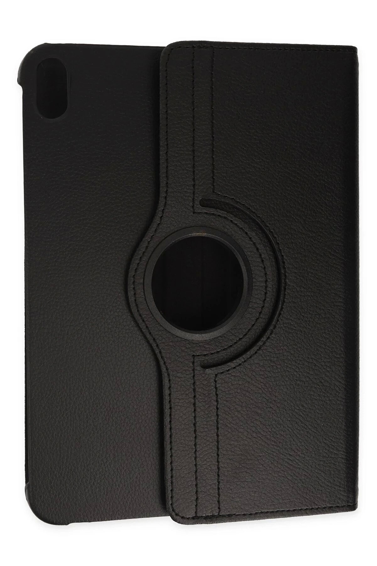 Buti̇k İpad 2022 10.9 (10.Nesi̇l) Kılıf 360 Tablet Deri̇ Kılıf - Si̇yah-(5796)