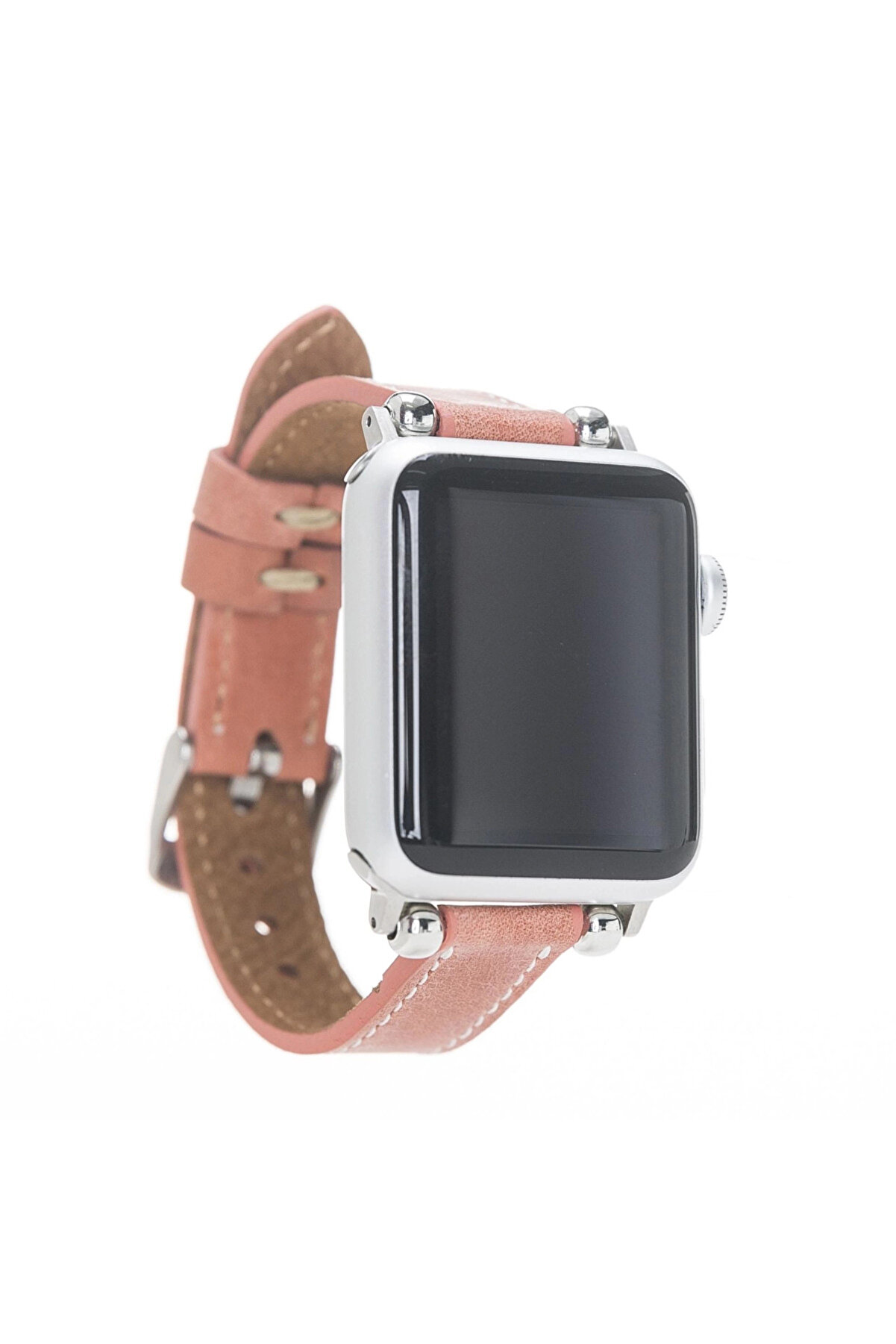 Mullurg Urg01 Apple Watch Uyumlu Deri̇ Kordon 38-40-41Mm Sli̇m G17 (Muul)