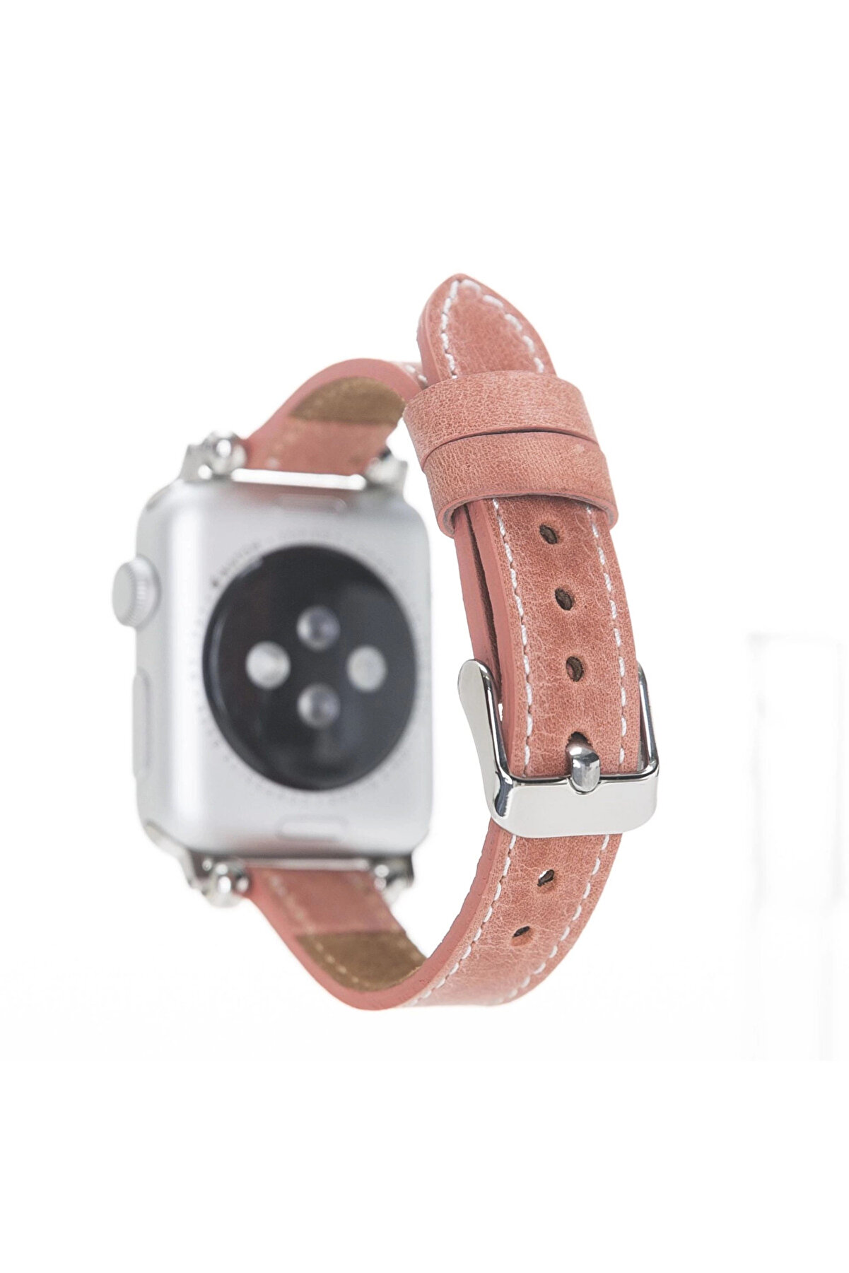 Mullurg Urg01 Apple Watch Uyumlu Deri̇ Kordon 38-40-41Mm Sli̇m G17 (Muul)