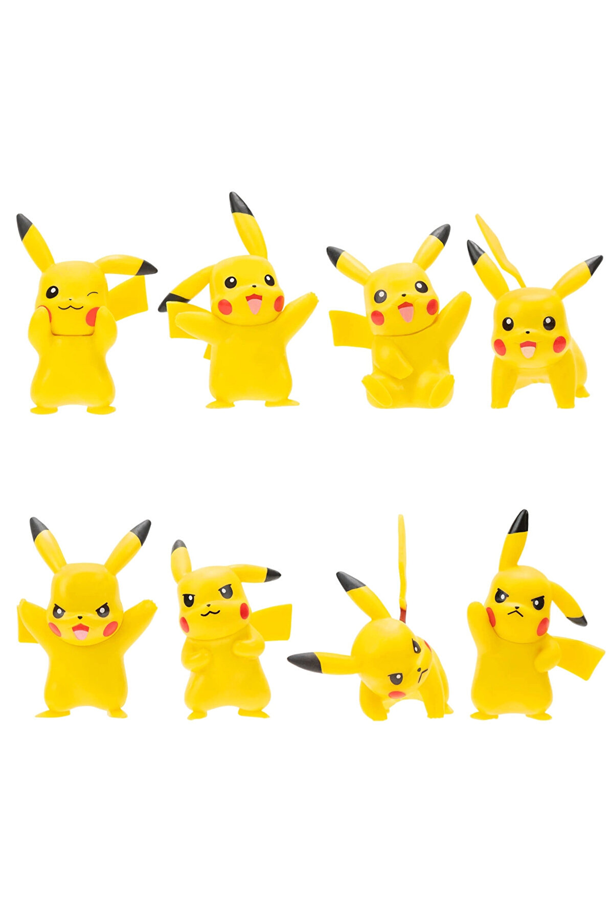 feifei Pokemon Battle 8'li Figür Seti Pikachu