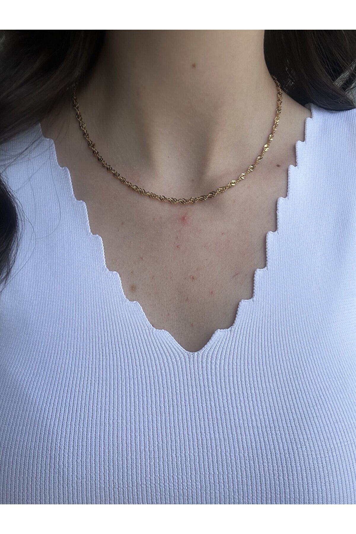 Ateli̇er Emi̇ne Gold Sarmal Zi̇nci̇r Kolye