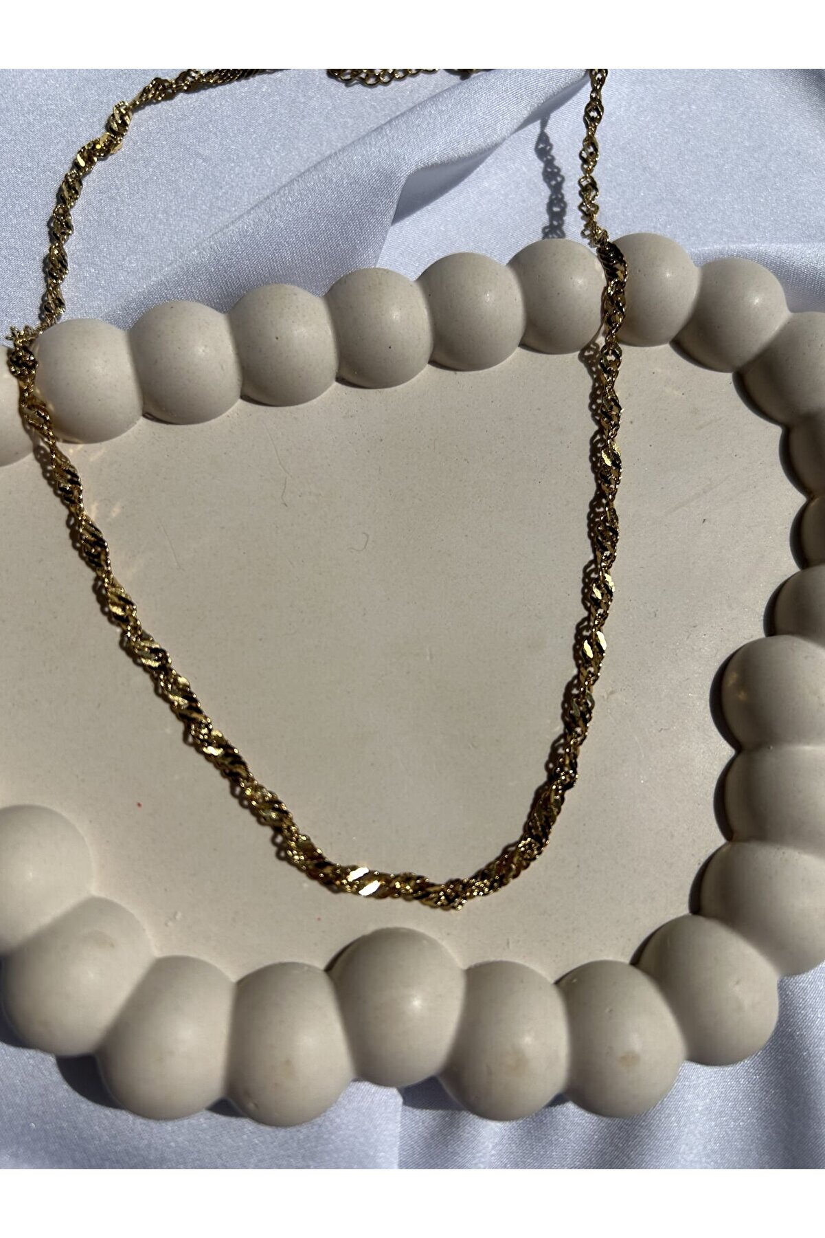 Ateli̇er Emi̇ne Gold Sarmal Zi̇nci̇r Kolye