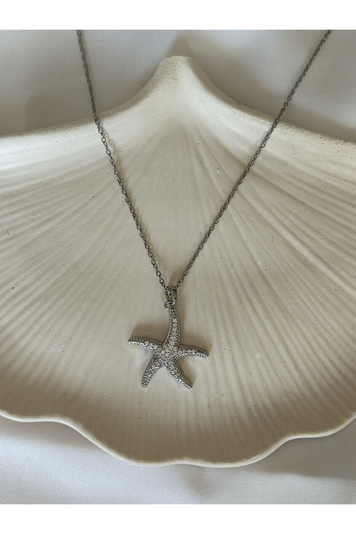 Ateli̇er Emi̇ne Deni̇z Yıldızı Si̇lver Kolye