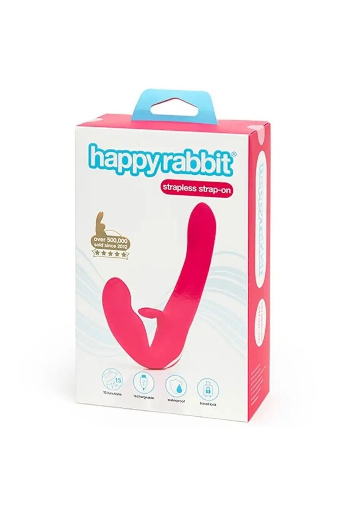 Happy Rabbi̇t Strapless Strap-On Rabbi̇t Vi̇brat&ouml;r