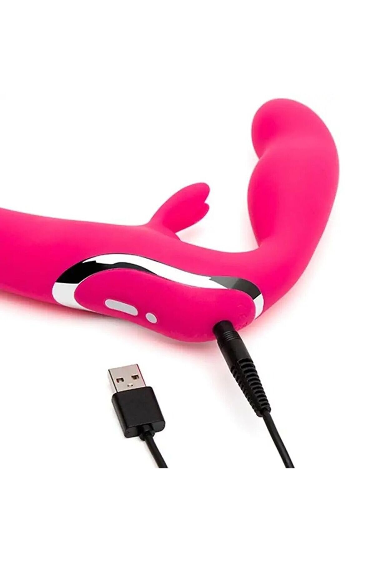 Happy Rabbi̇t Strapless Strap-On Rabbi̇t Vi̇brat&ouml;r
