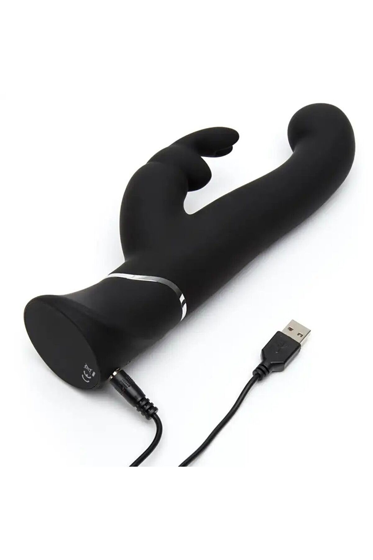 Happy Rabbi̇t G-Sti̇mulant Stroker Rabbi̇t Vi̇brat&ouml;r-Black