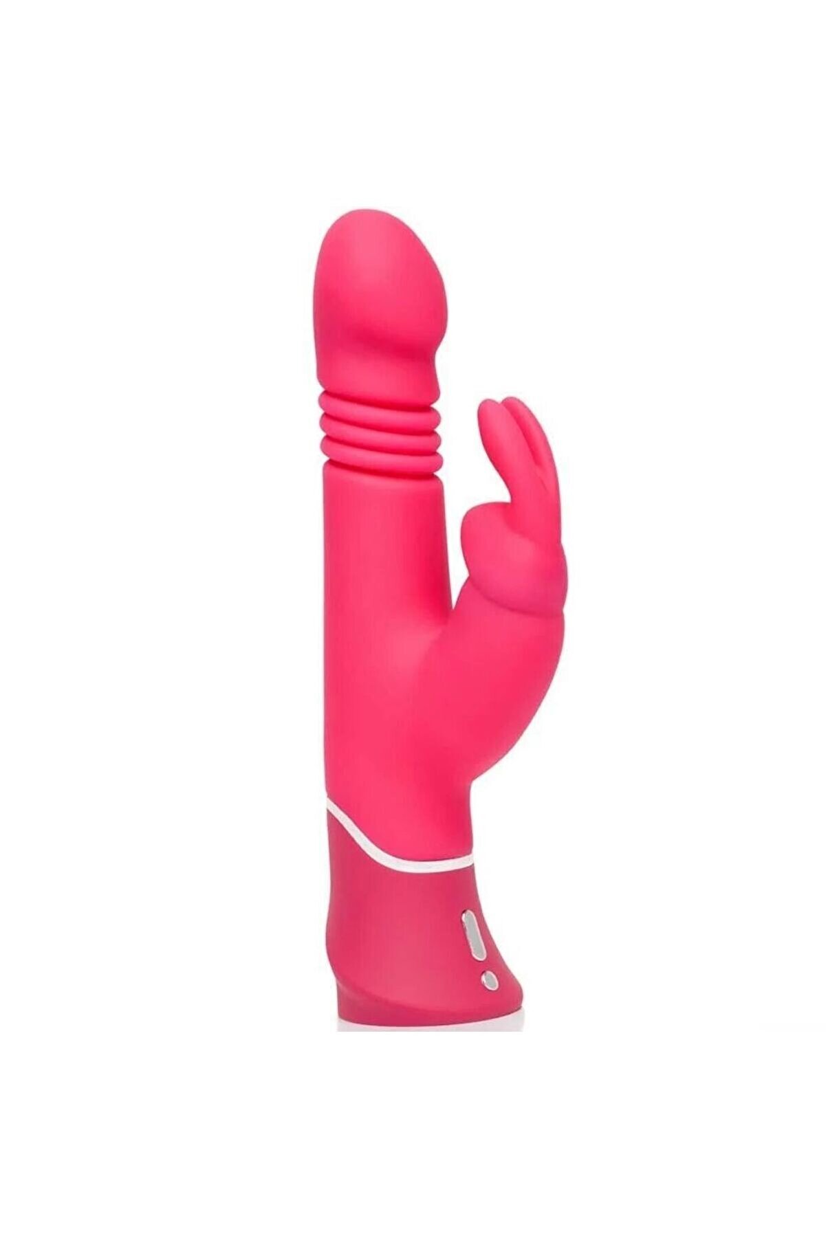 Happy Rabbi̇t Thrusti̇ng Reali̇sti̇c Vi̇be İleri̇ Geri̇ Hareketli̇ Kli̇toral Vi̇brat&ouml;r