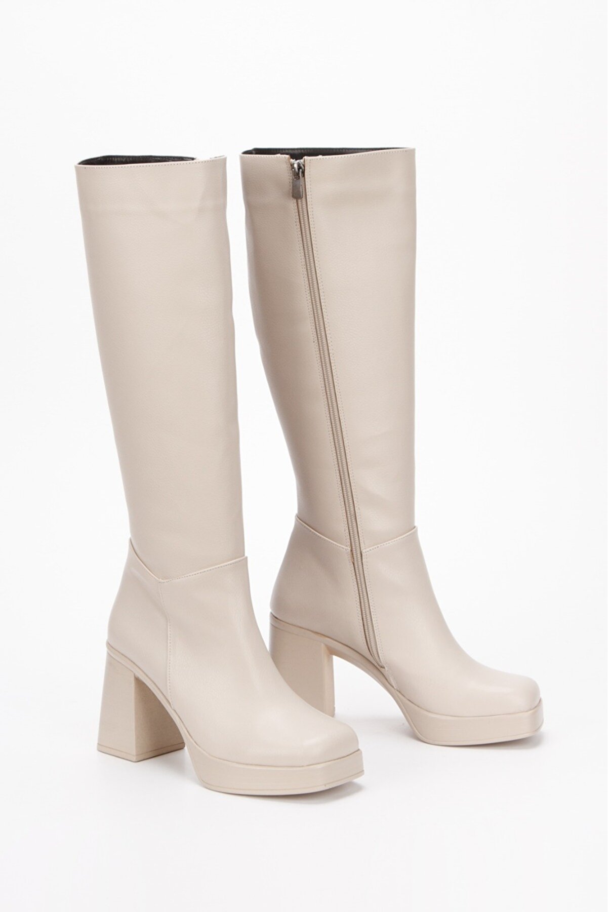 Gult Platform Topuklu Çi̇zme