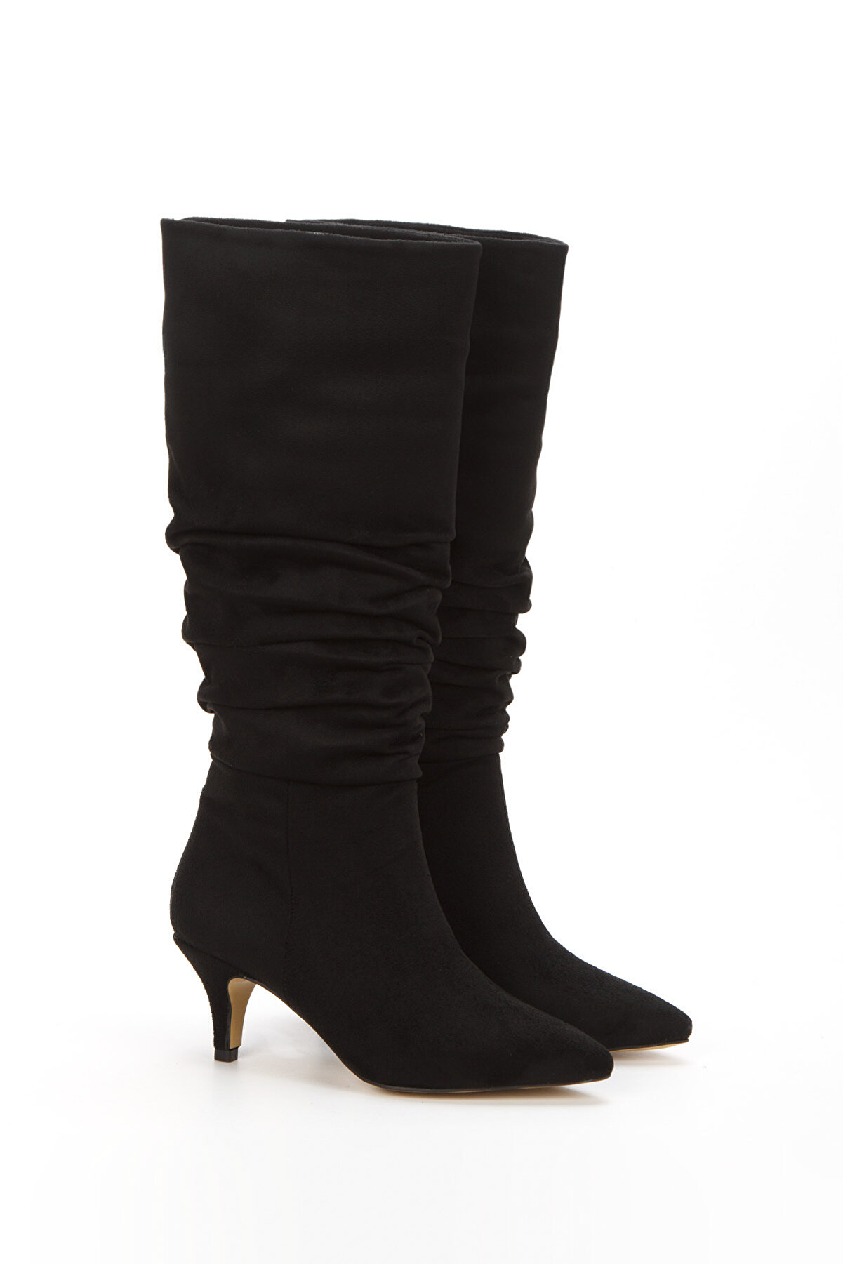 Gult Kadın Büzgülü Çi̇zme