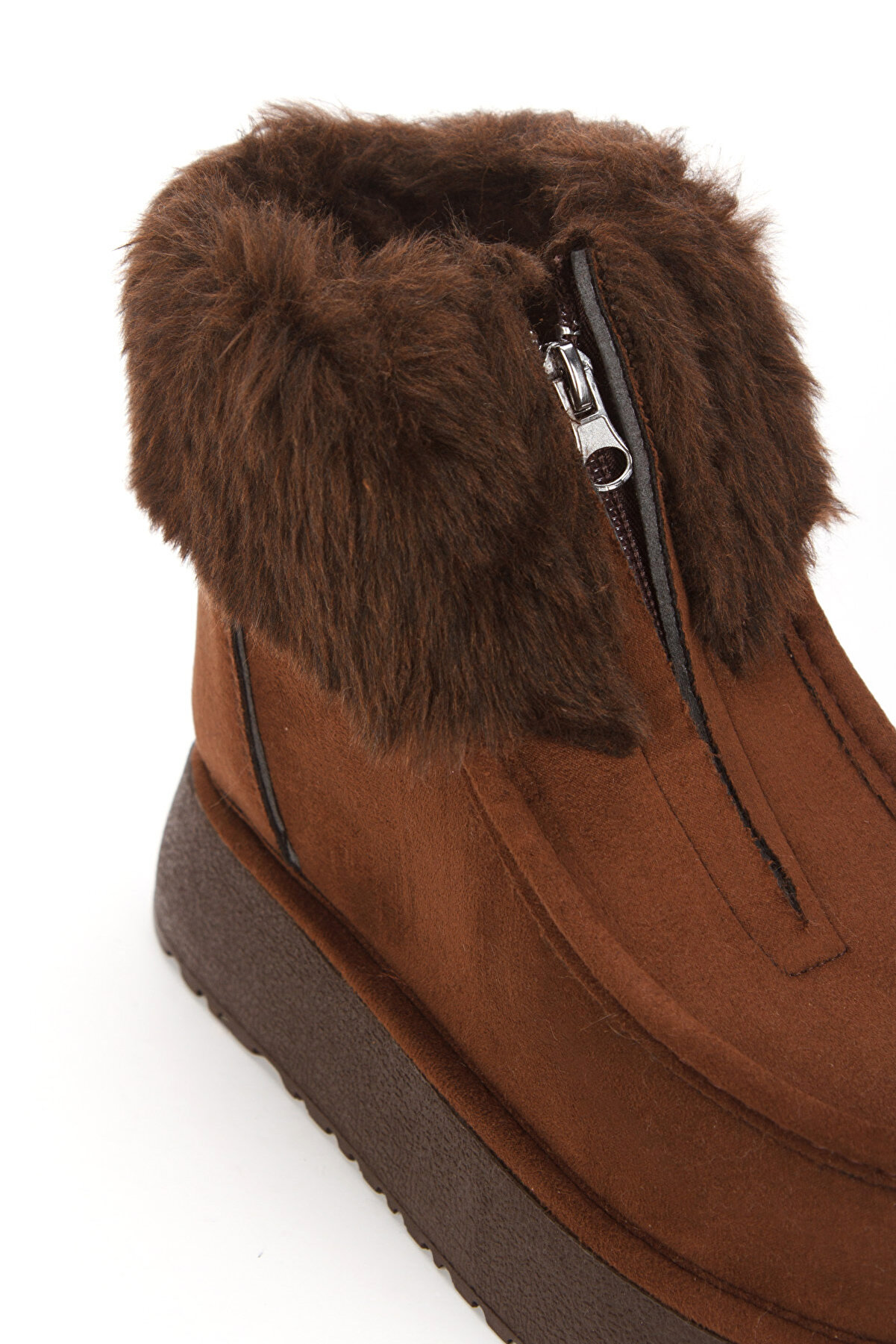 Gult Kadın Tüylü Kışlık Bot