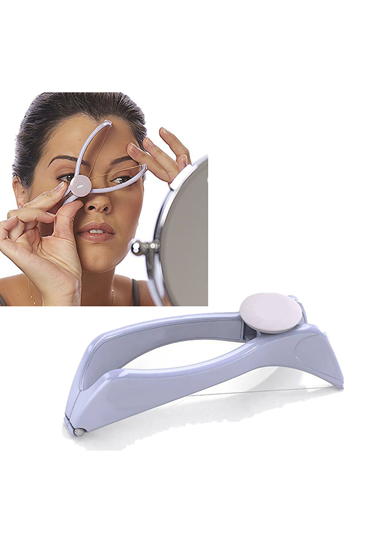 Go İthalat Sli̇que İple Y&uuml;z T&uuml;y Alma Aleti̇ Kaş Kıl Alıcı Epi̇lat&ouml;r (4940)