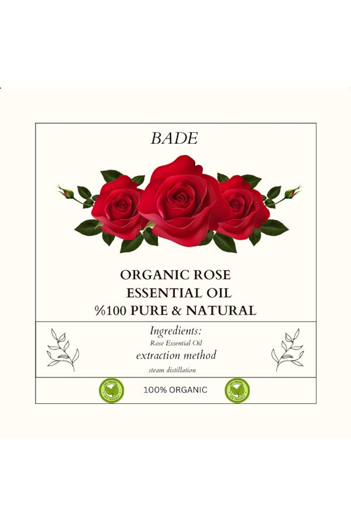 Kırmızı Gül Esansi̇yel Uçucu Koku Yağı Di̇füzör Esansı Buhurdanlık Aromaterapi̇ Yağı 10Ml